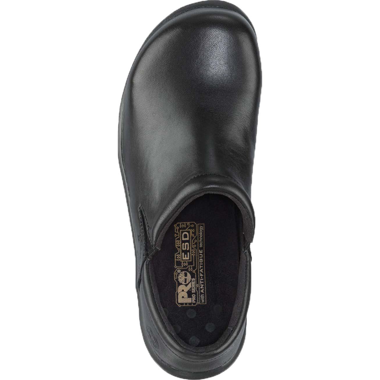 Timberland PRO Newbury Women's Alloy Toe Static-Dissipative Slip-On Shoe - birdseye