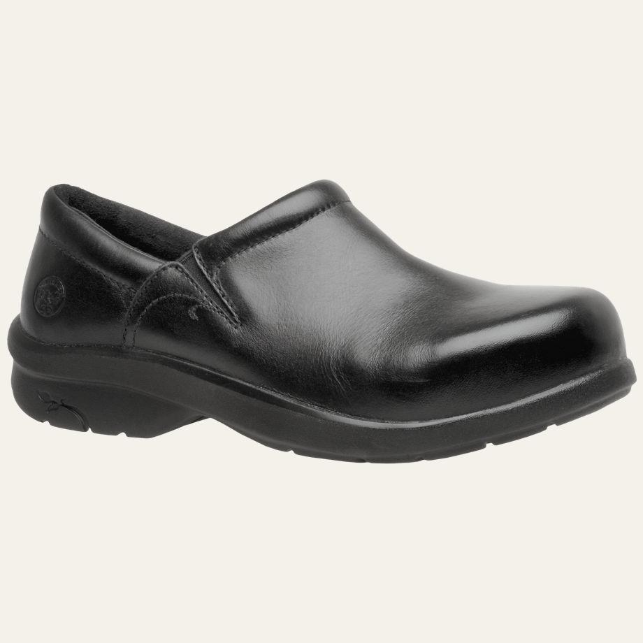 Timberland PRO Newbury Women's Alloy Toe Static-Dissipative Slip-On Shoe - profile