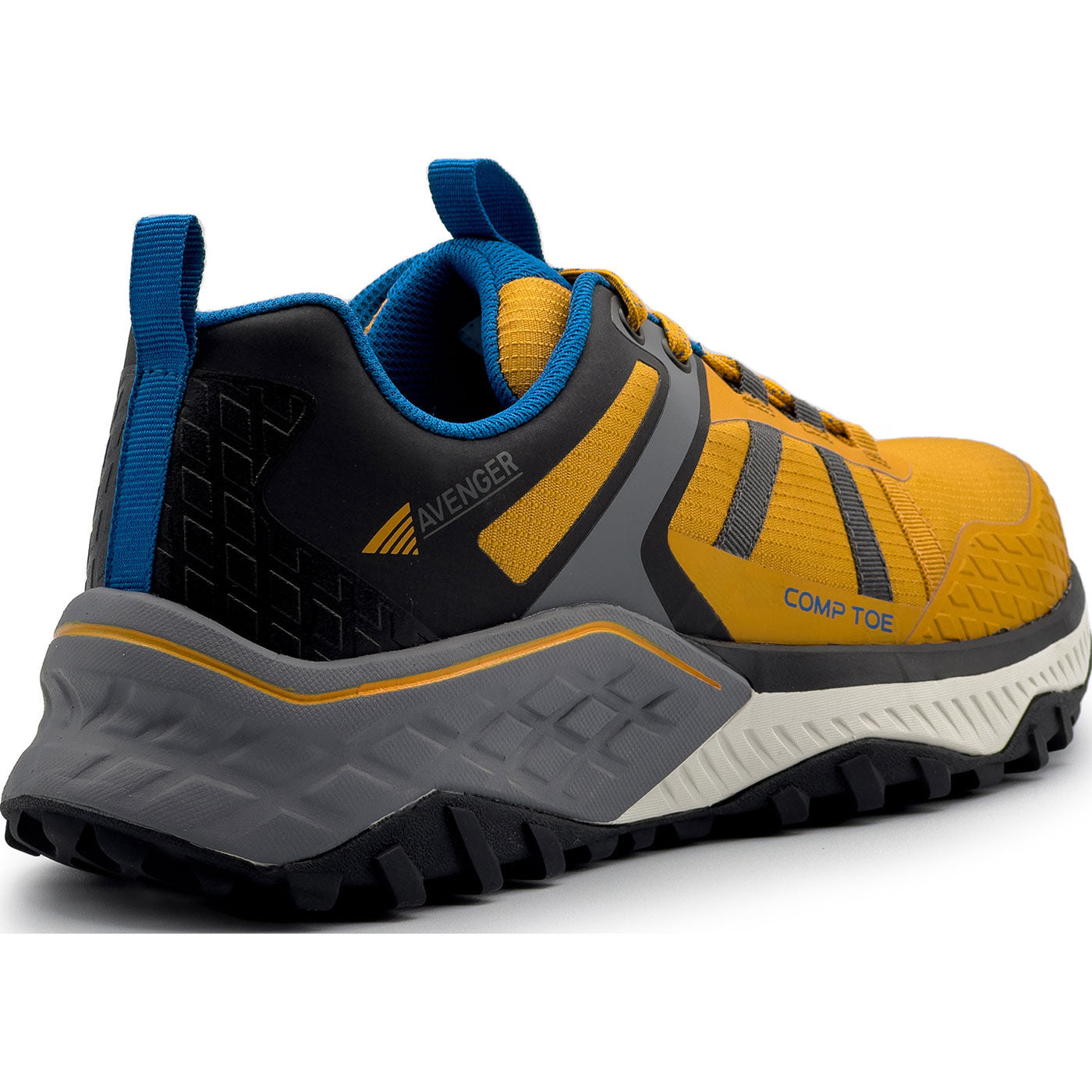 Avenger Aero Trail Men's Composite Toe Electrical Hazard Athletic Work Shoe - back