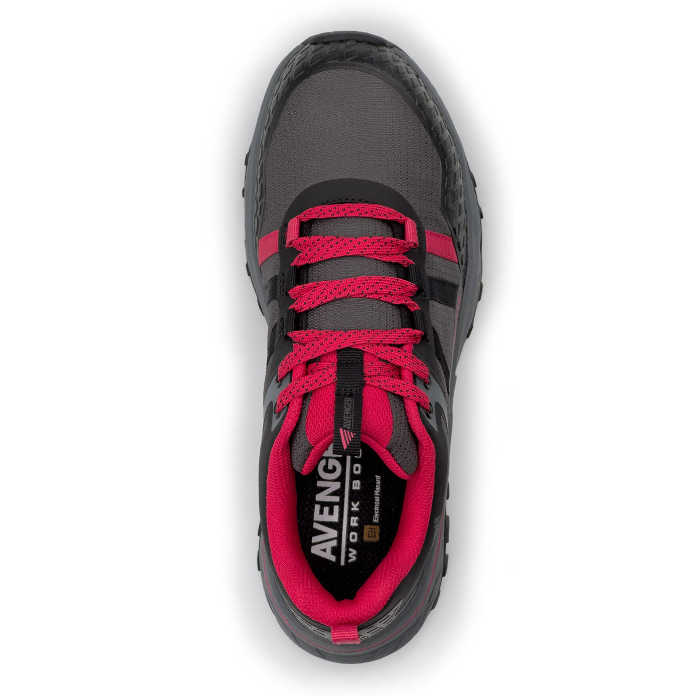 Avenger Aero Trail Women's Composite Toe Electrical Hazard Athletic Work Shoe - birdseye