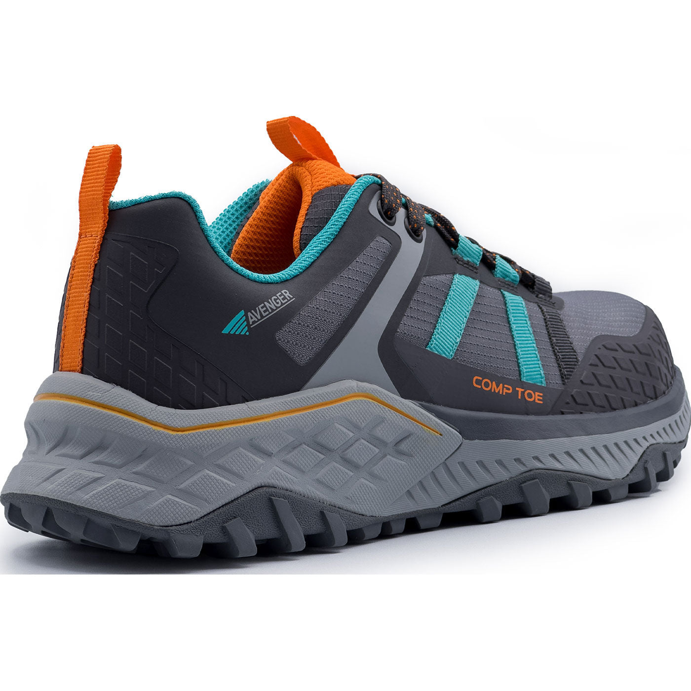 Avenger Aero Trail Women's Composite Toe Electrical Hazard Athletic Work Shoe - back