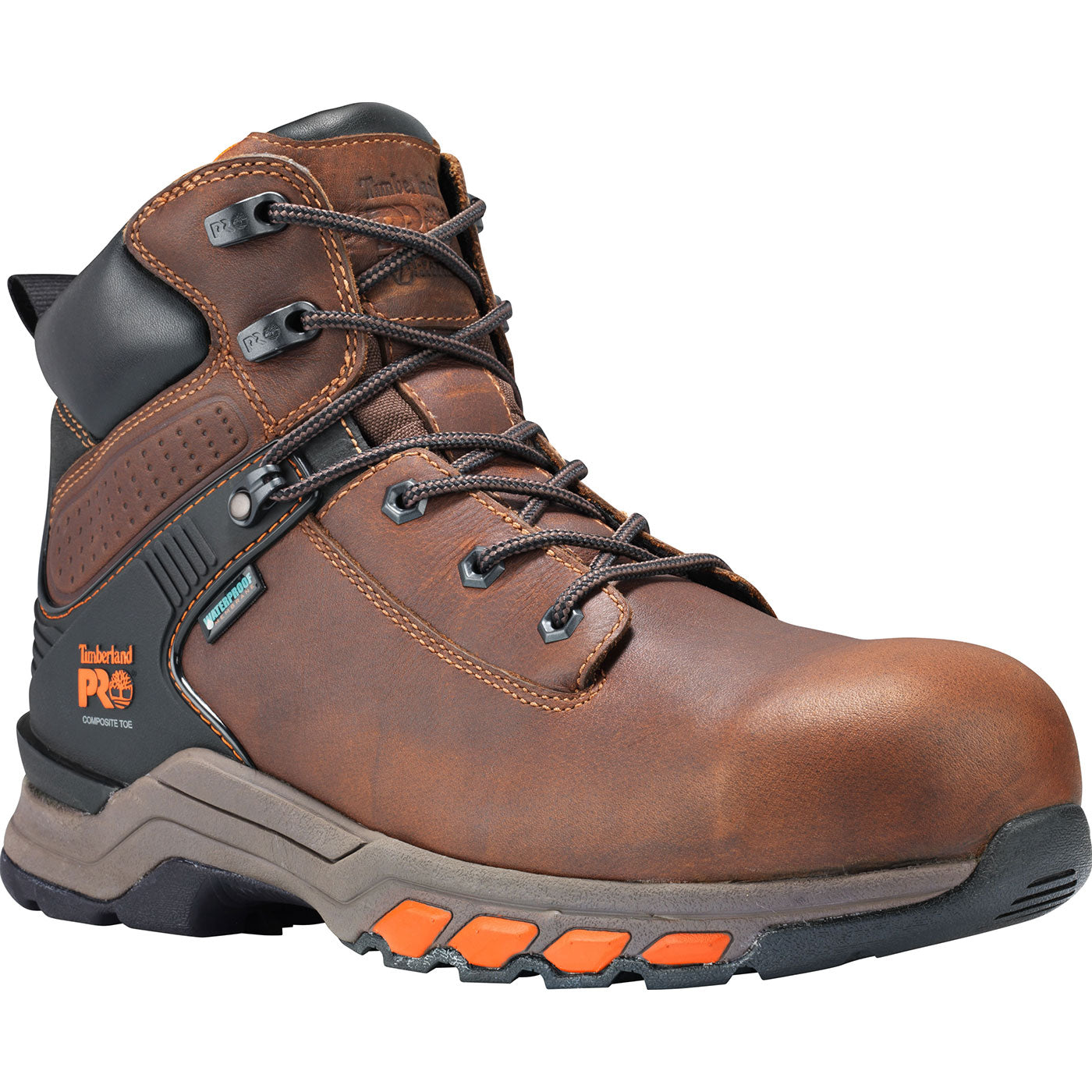 Timberland PRO Hypercharge Men's 6 inch Composite Toe Electrical Hazard Waterproof Leather Work Hiker - main