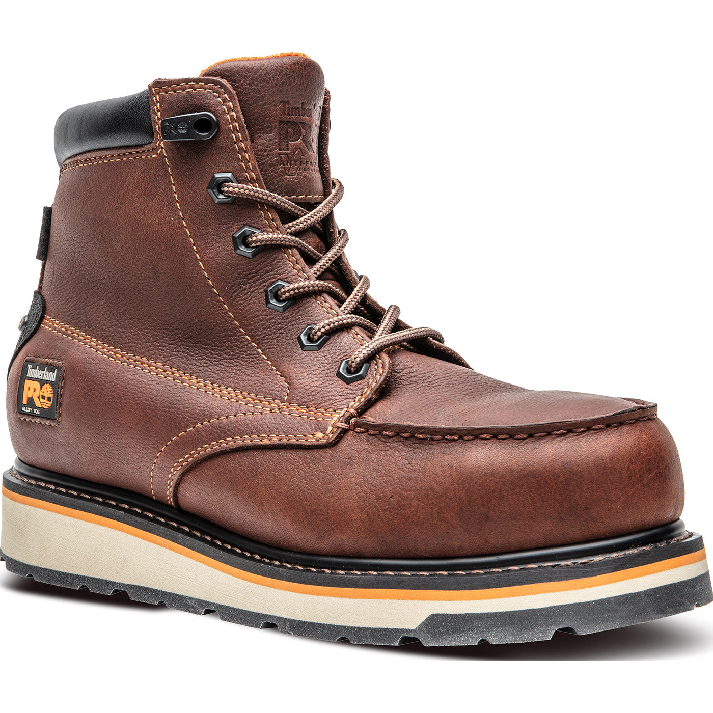 Timberland PRO Gridworks Men's Alloy Toe Electrical Hazard Waterproof Work Boot - profile