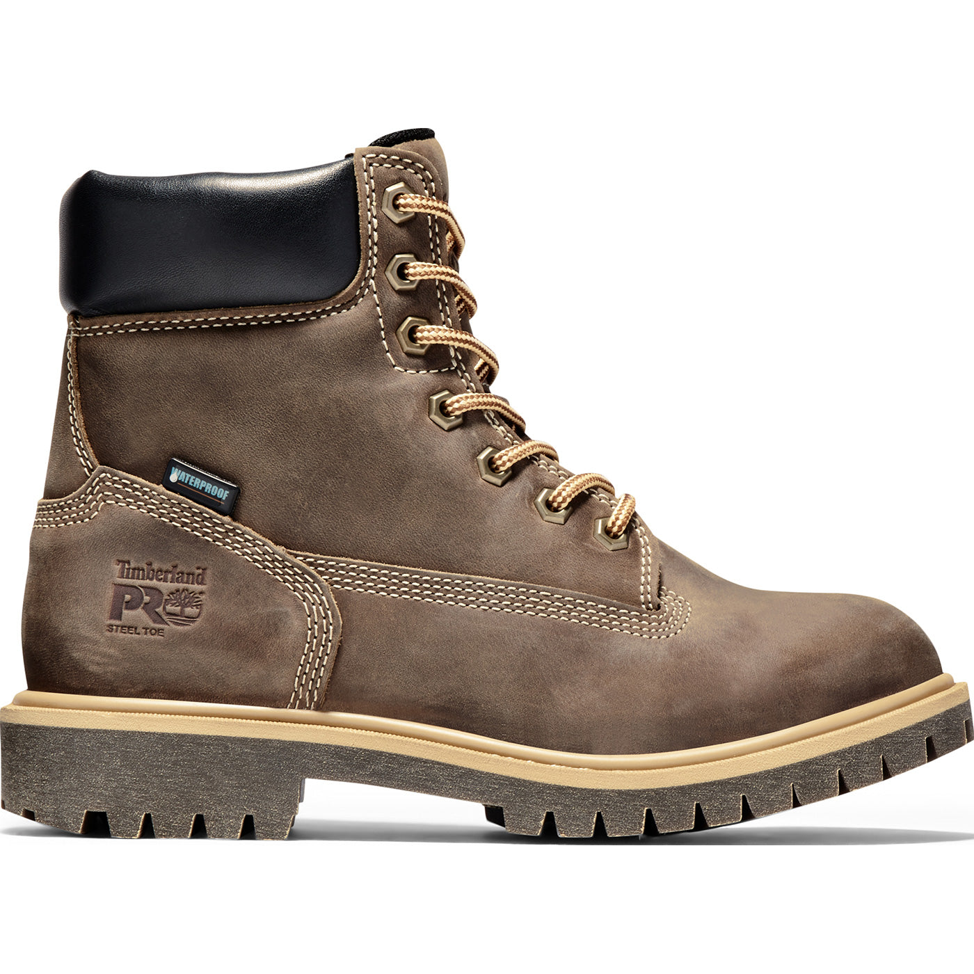 Timberland PRO® Direct Attach Women's Steel Toe Waterproof 200G Insulated Work Boots - profile