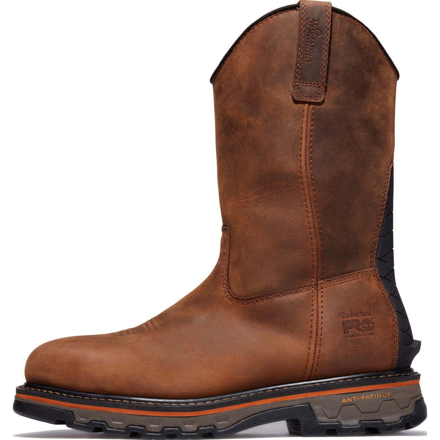 Timberland PRO True Grit Men's 10-inch Composite Toe Electrical Hazard Pull-On Boot - profile