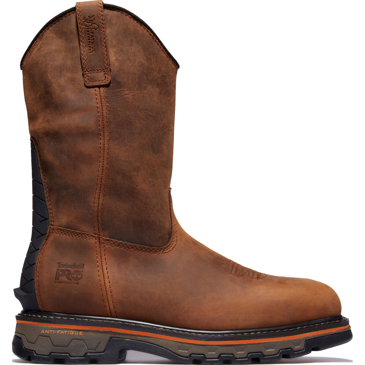 Timberland PRO True Grit Men's 10-inch Composite Toe Electrical Hazard Pull-On Boot - profile
