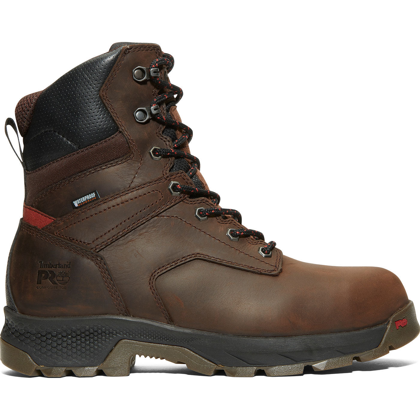 Timberland PRO TiTAN EV Men's 8-inch Composite Toe 400G Insulated Waterproof Work Boot - profile