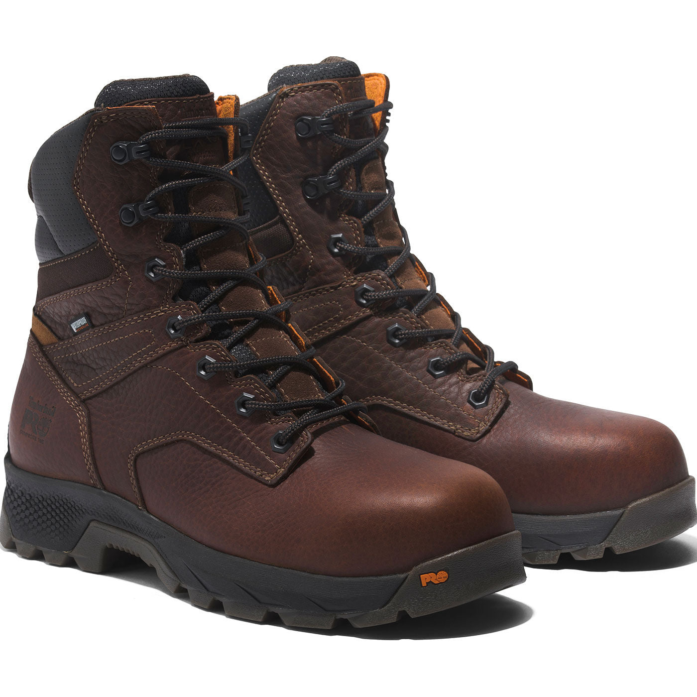 Timberland PRO TiTAN EV Men's 8-inch Composite Toe Waterproof Work Boot - front