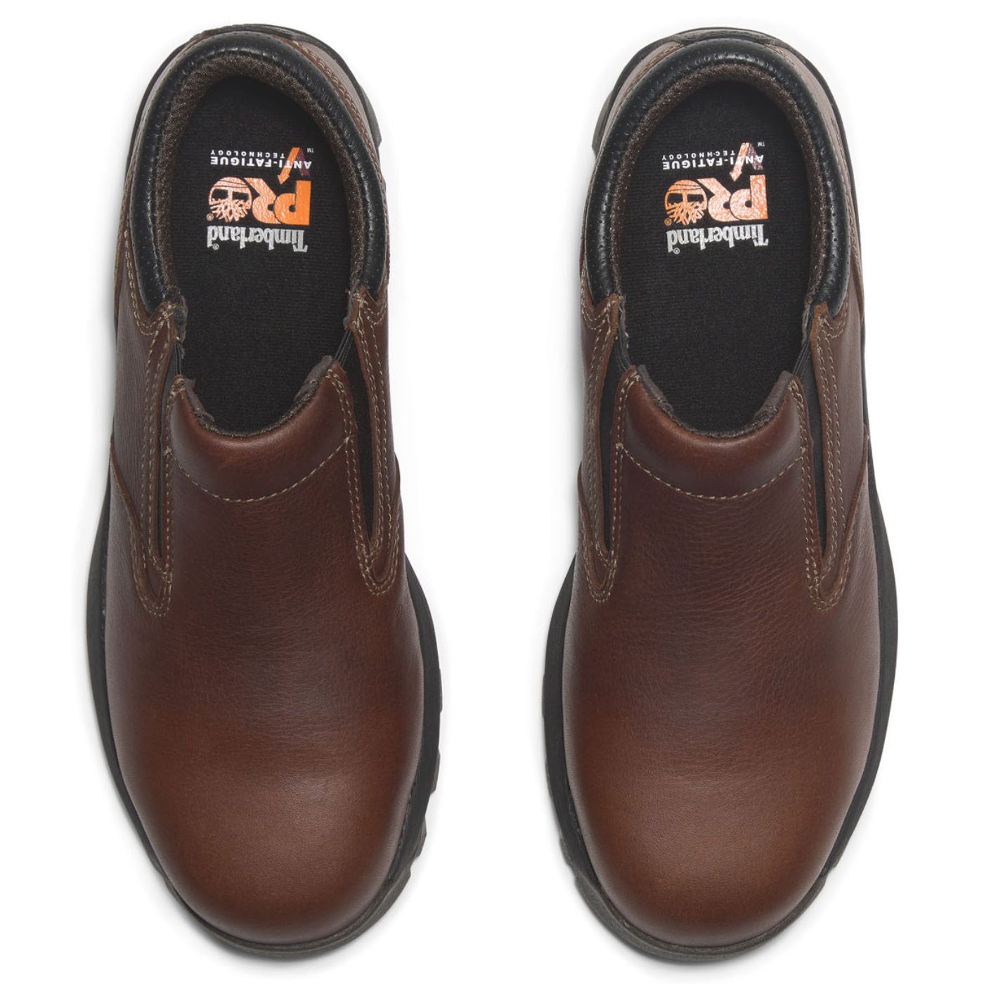 Timberland PRO TiTAN EV Men's Composite Toe Leather Slip-On Work Shoe - birdseye