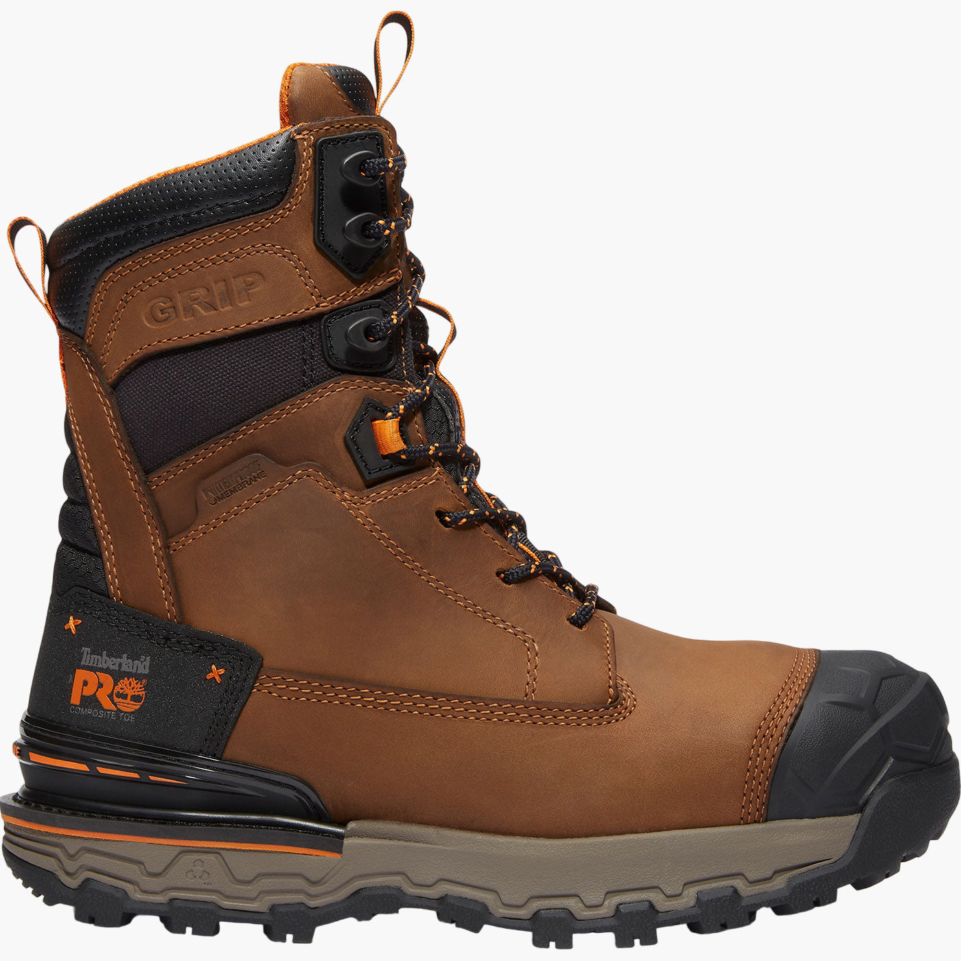 Timberland PRO Boondock Ultralight Men's 8-inch Composite Toe Electrical Hazard Waterproof Work Boot