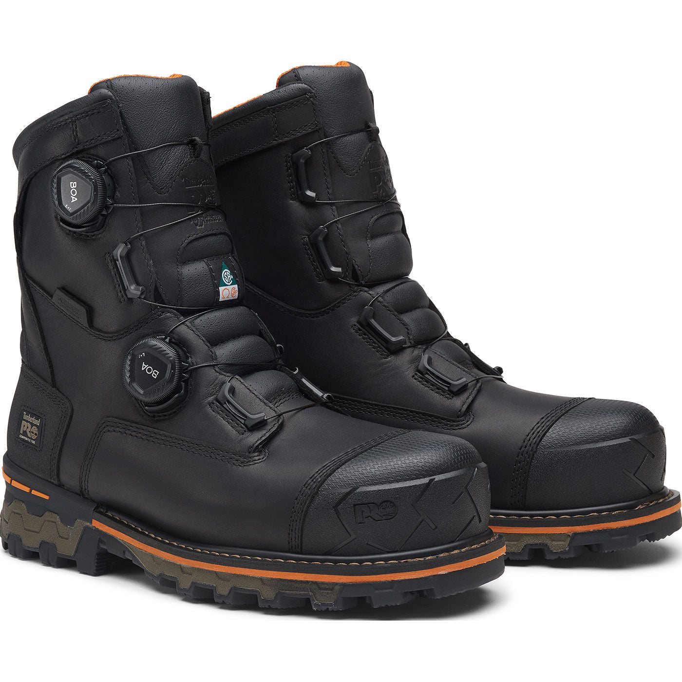 Timberland PRO Boondock CSA BOA Men's 8-inch Composite Toe Puncture-Resisting 400G Insulated Waterproof Work Boot - front