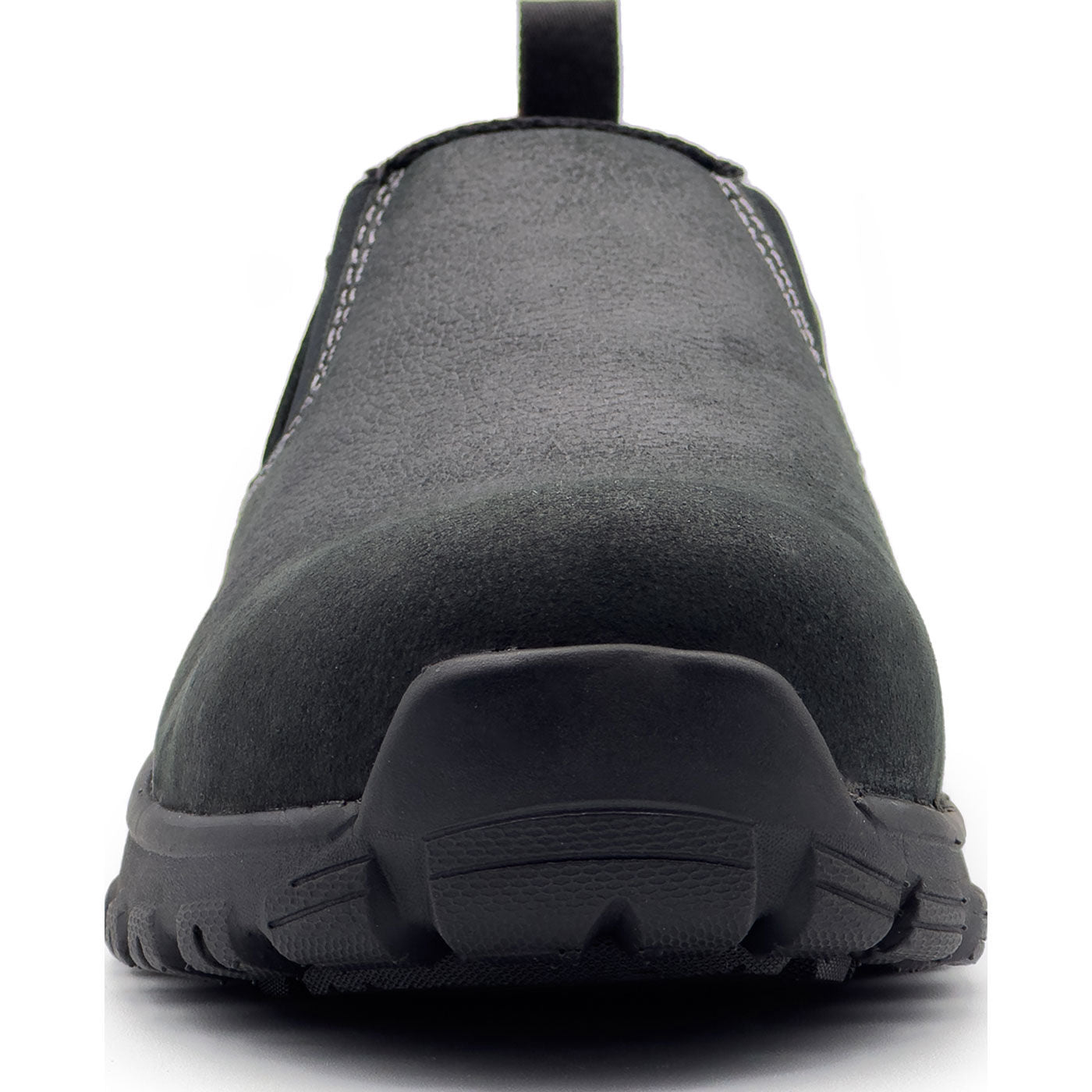 Avenger Flight Women's Composite Toe Static-Dissipative Slip-On Leather Work Shoe - front