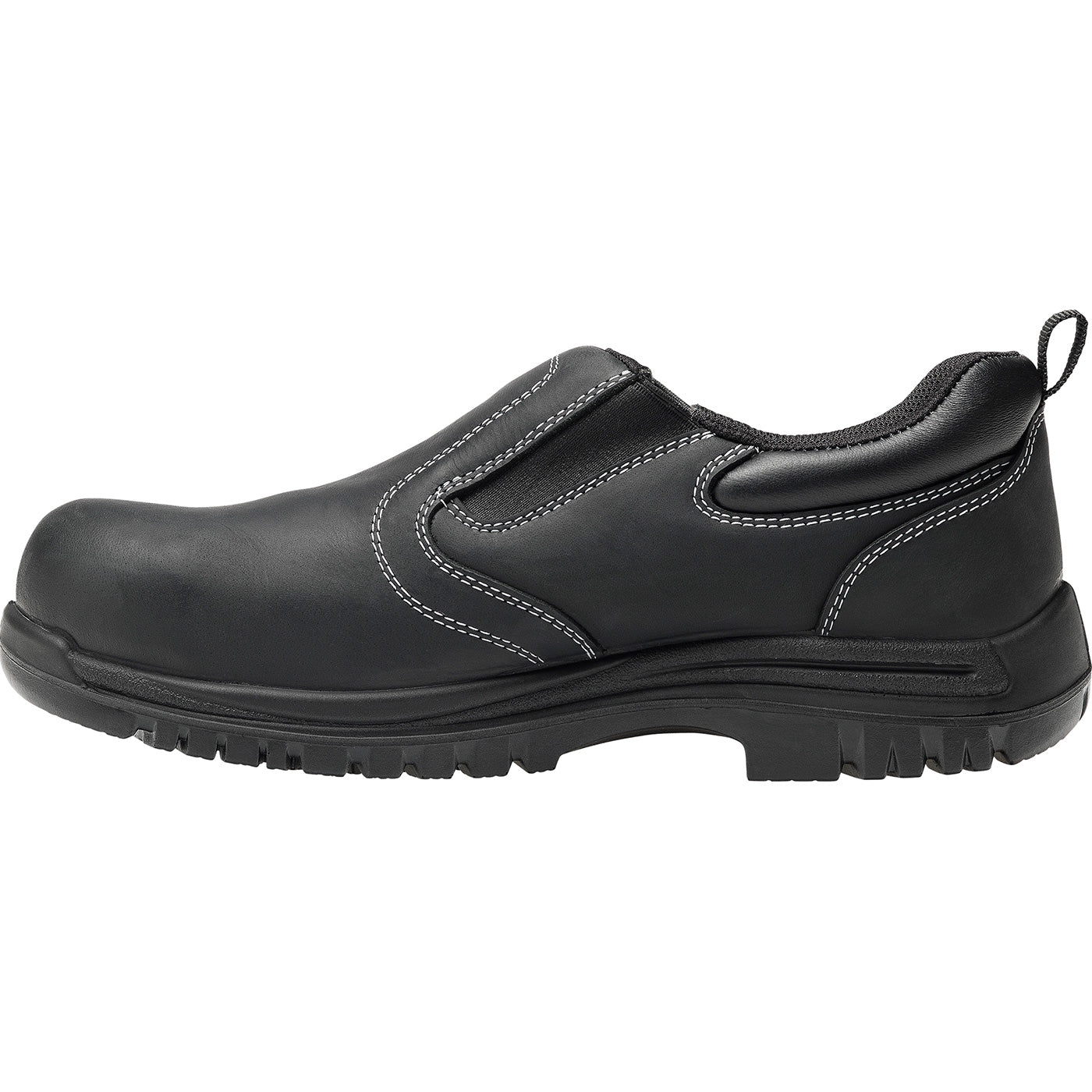 Avenger Foreman Men's Composite Toe Electrical Hazard Waterproof Slip-On Work Shoe - profile