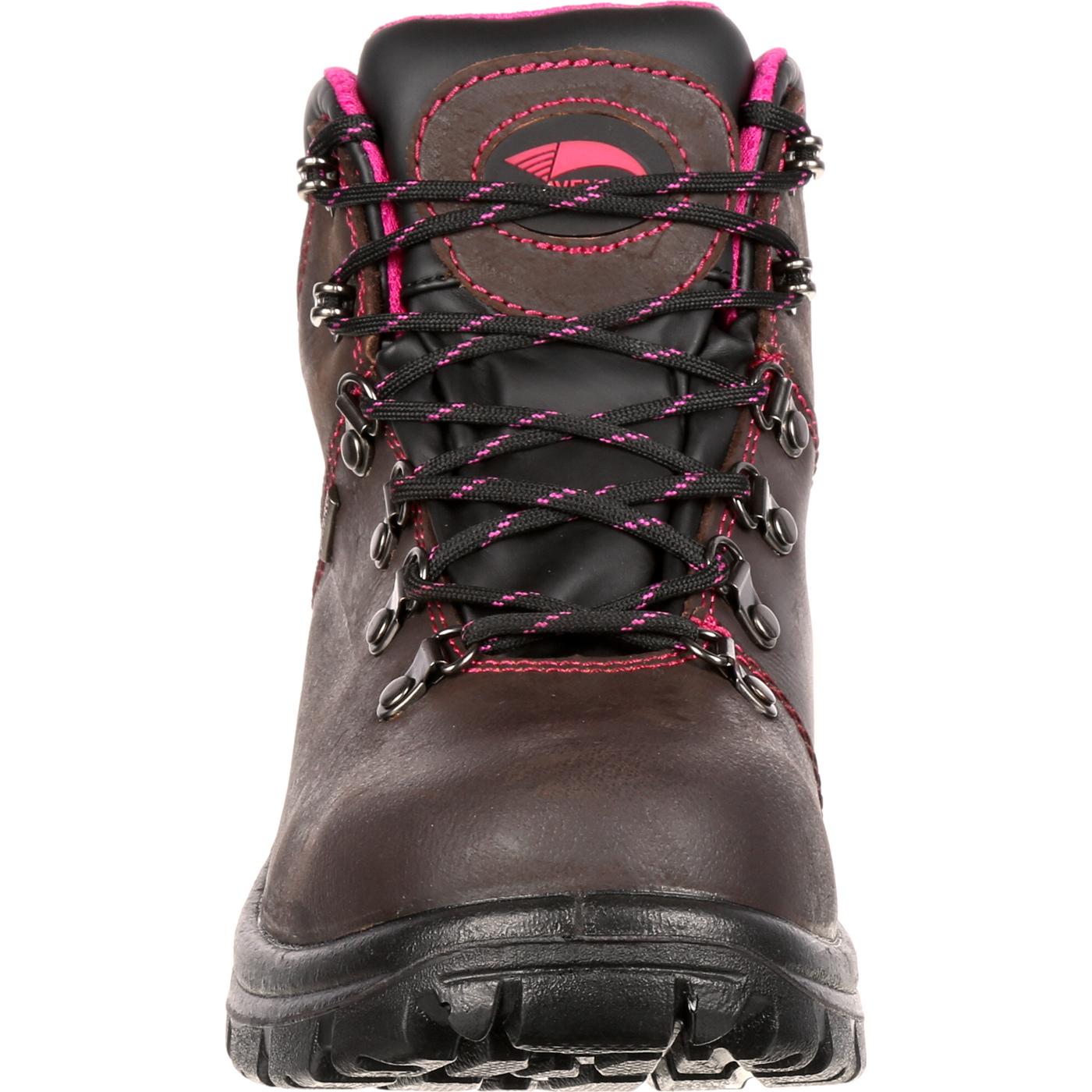 Avenger Women's Steel Toe Waterproof Work Hiker - front