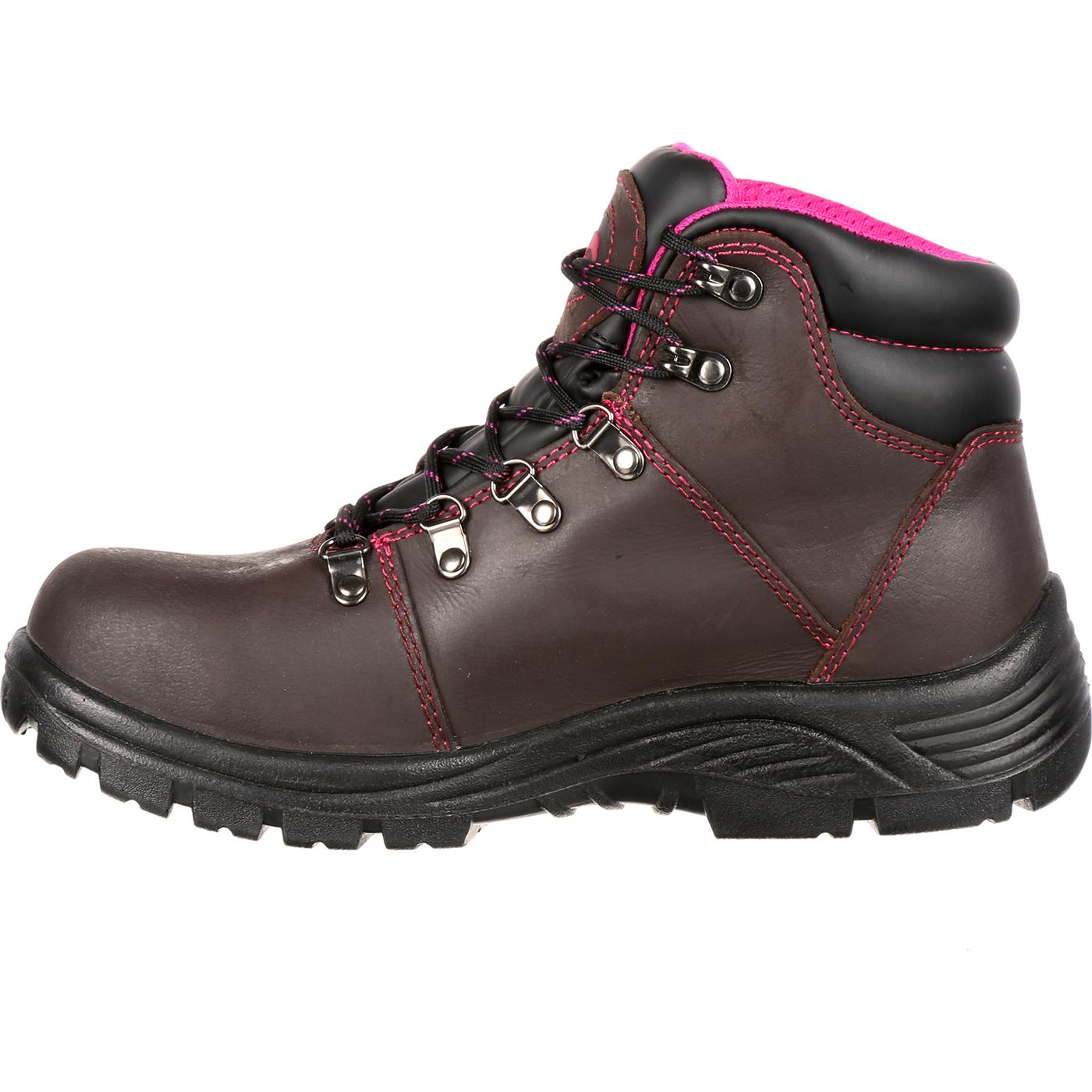 Avenger Women's Steel Toe Waterproof Work Hiker - profile