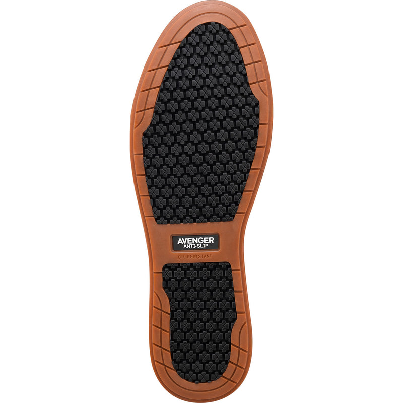 Avenger Swarm Mid Men's Aluminum Toe Static-Dissipative Slip-Resisting Work Shoe - outsole