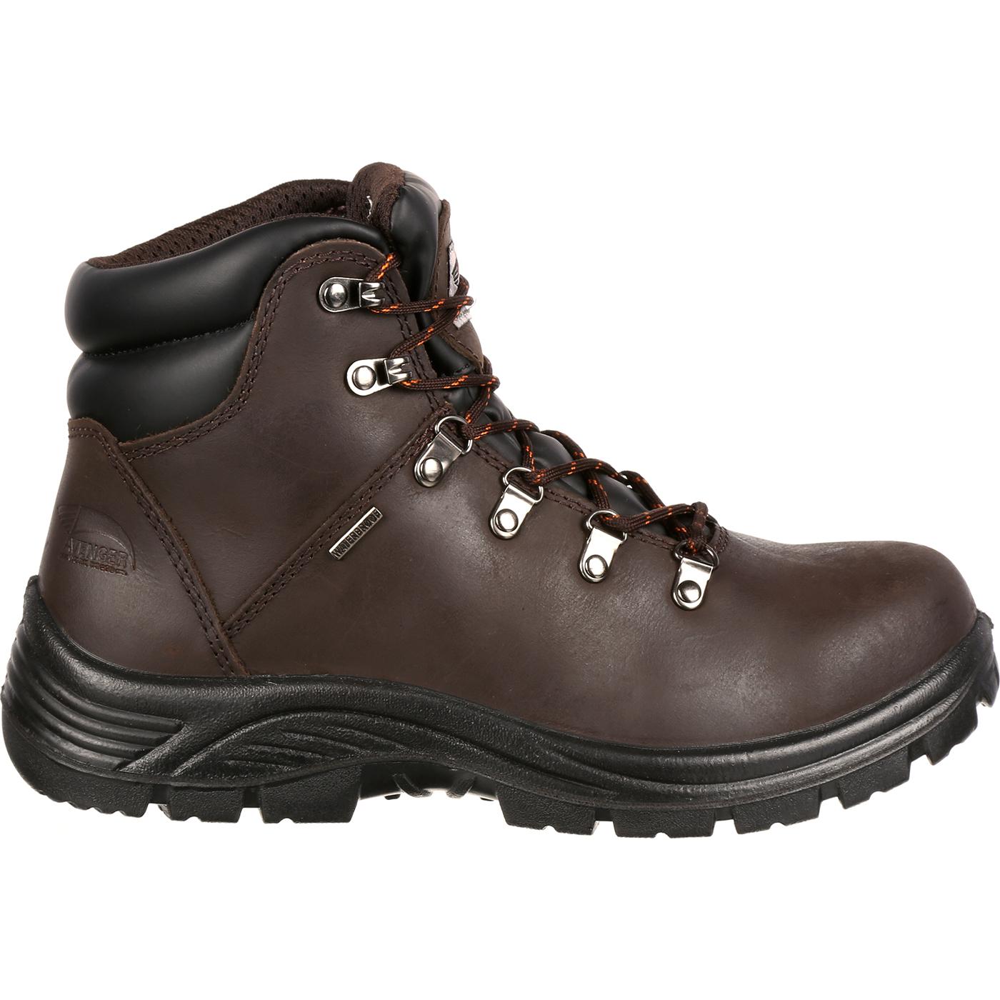 Avenger Steel Toe Waterproof Work Hiker - profile