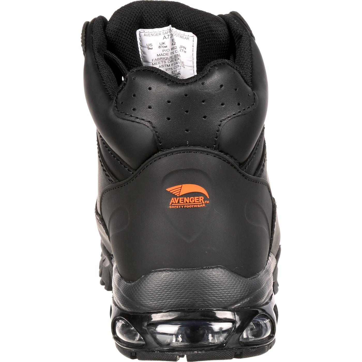 Avenger Composite Toe Waterproof Work Hiker - back