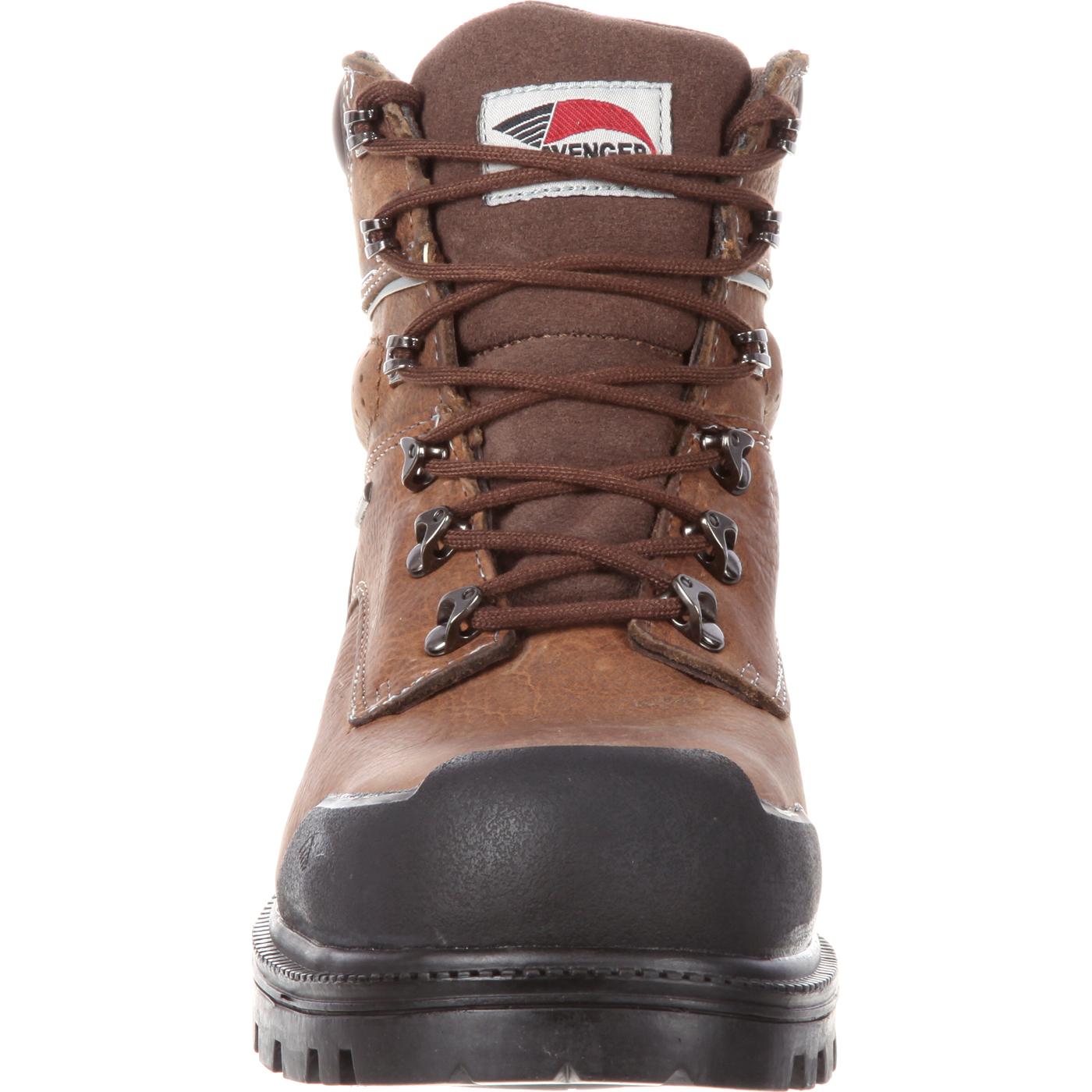 Avenger Steel Toe Puncture-Resistant Waterproof Work Boot - front