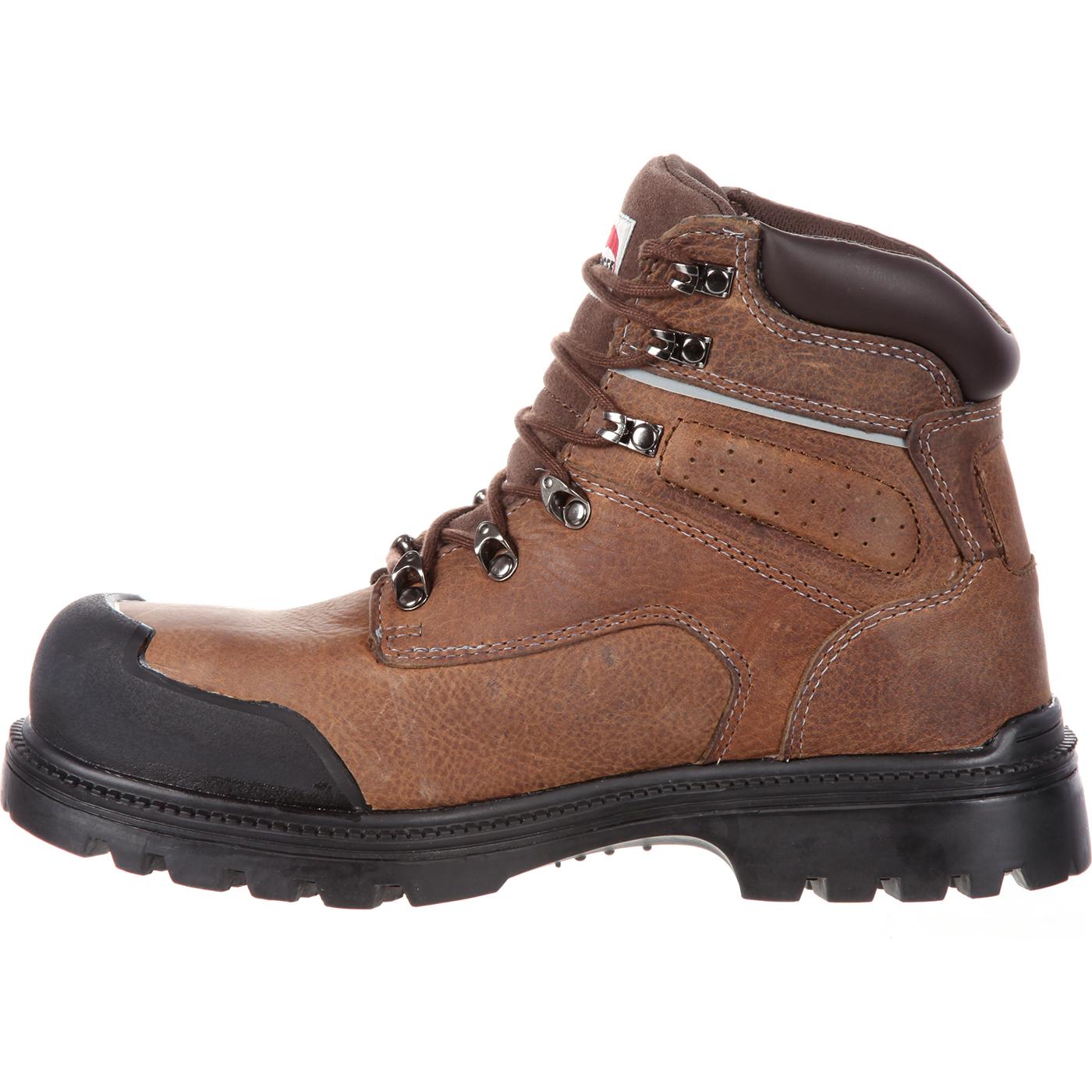 Avenger Steel Toe Puncture-Resistant Waterproof Work Boot - profile