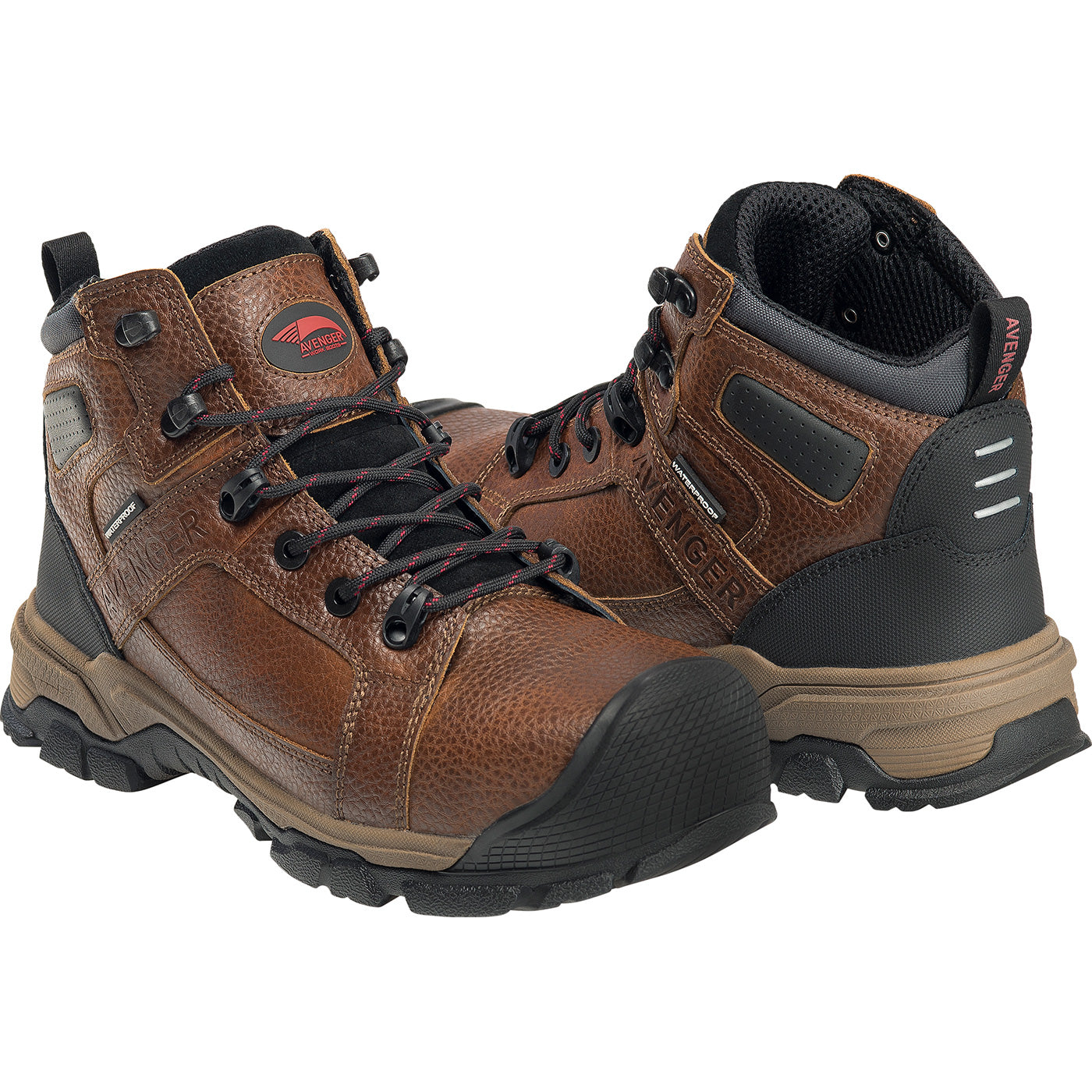 Avenger Ripsaw Men's Carbon Fiber Toe Puncture-Resistant Waterproof Work Boot - profile