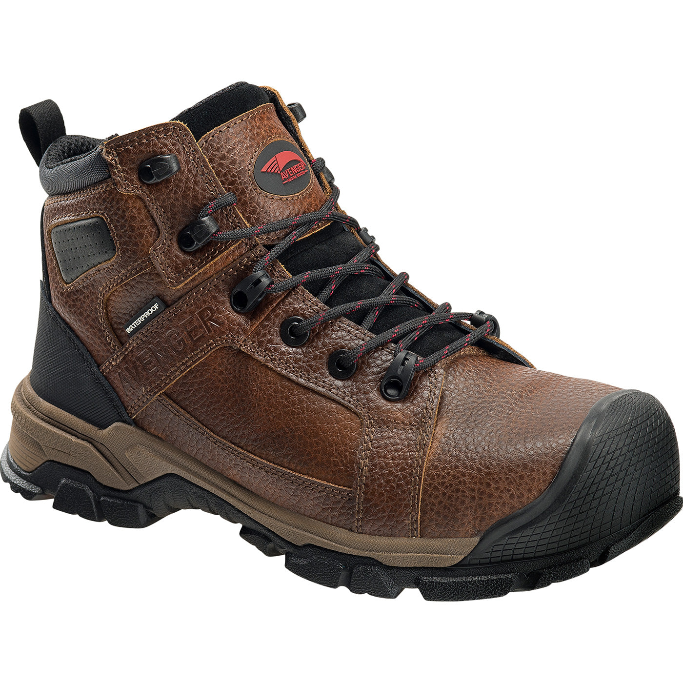 Avenger Ripsaw Men's Carbon Fiber Toe Puncture-Resistant Waterproof Work Boot - profile