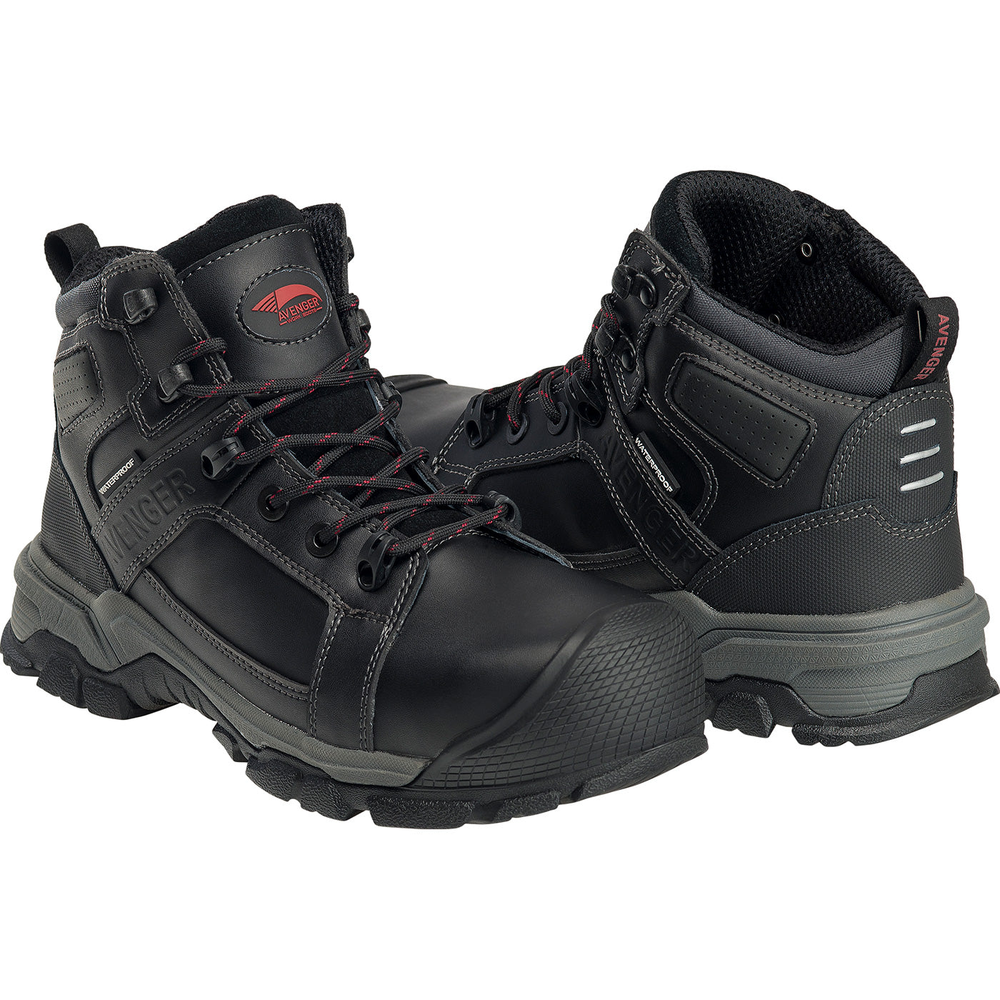 Avenger Ripsaw Men's Carbon Fiber Toe Puncture-Resistant Waterproof Work Boot - profile