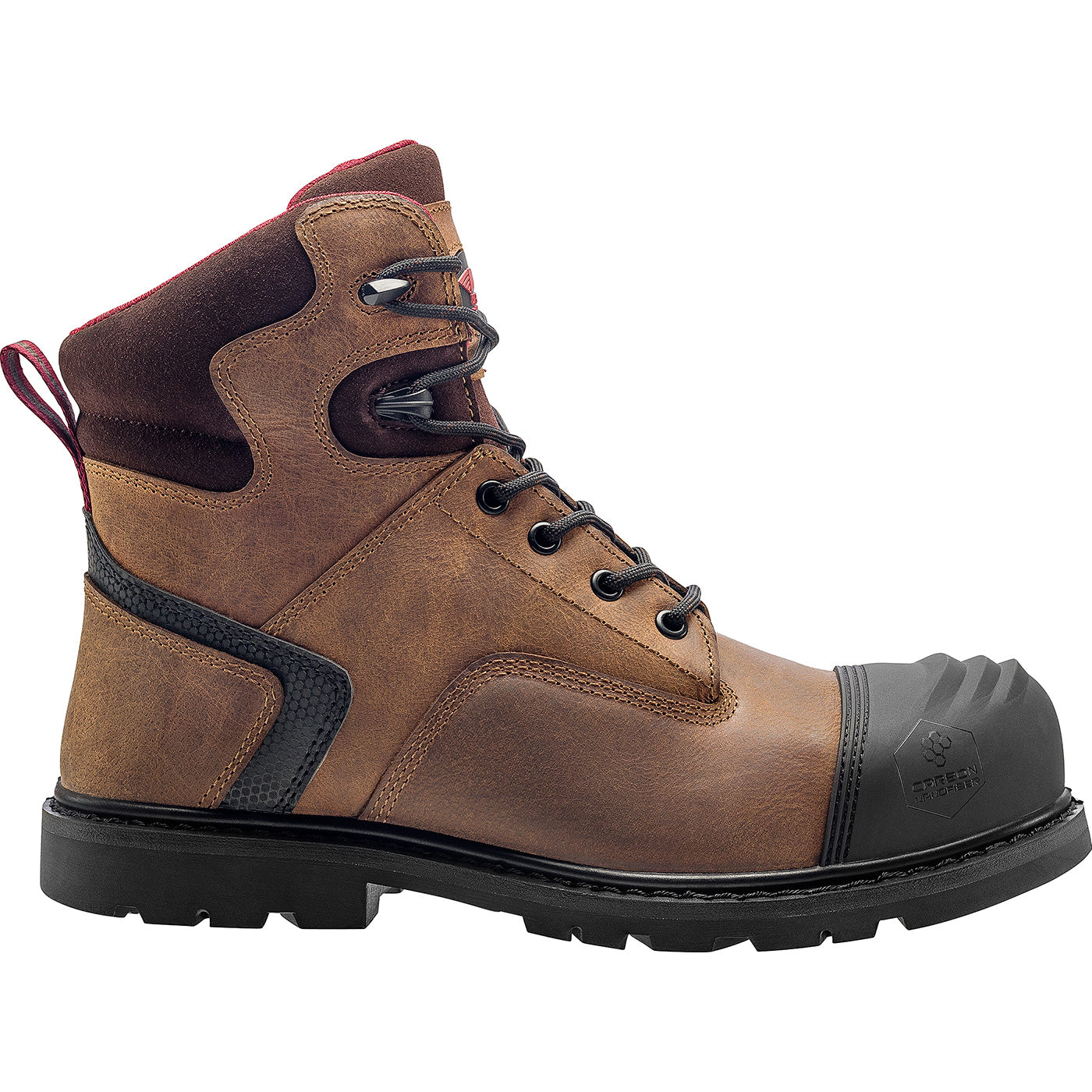 Avenger Hammer Men's Carbon Fiber Toe Electrical Hazard Waterproof Work Boot - profile