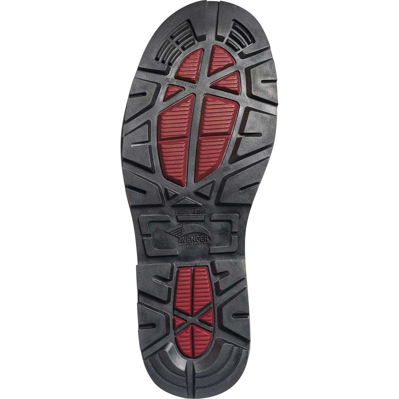 Avenger Carbon Nanofiber Toe Puncture-Resistant Waterproof Work Wellington - outsole