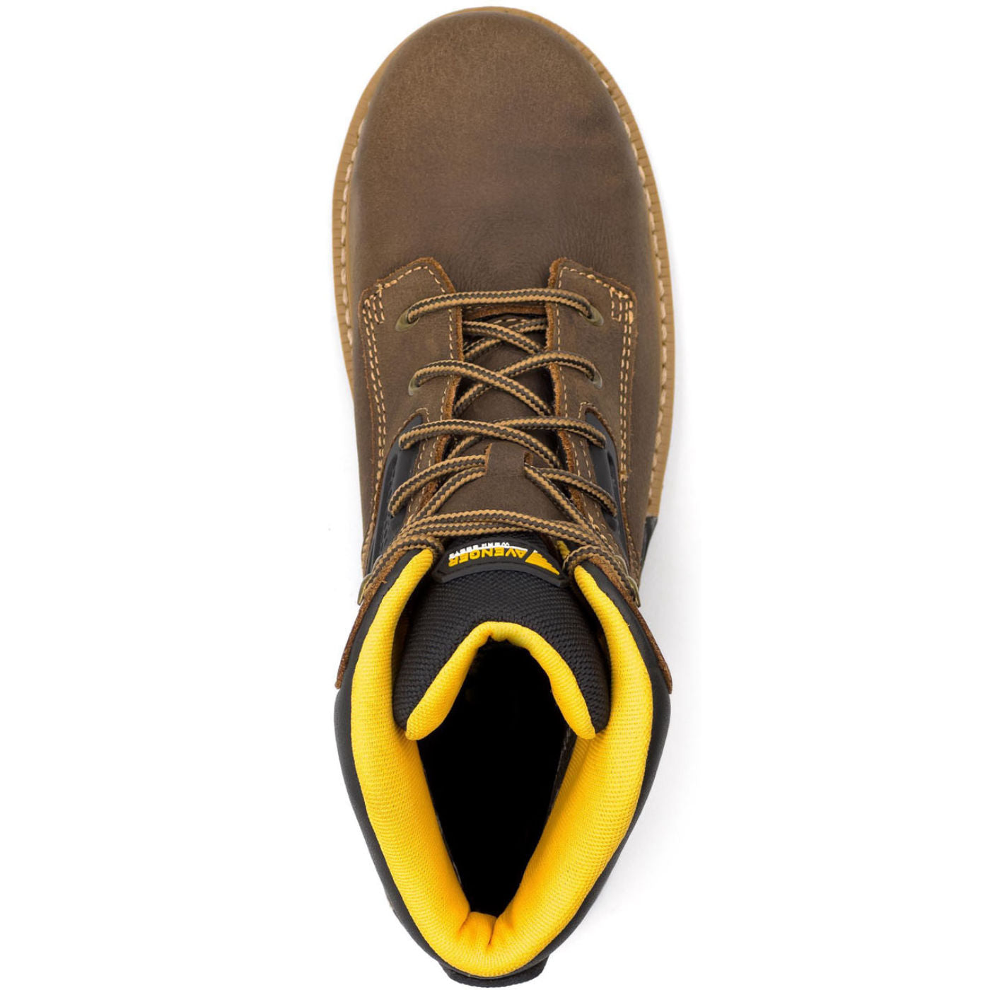 Avenger A-Max Dozer Men's 6-inch Composite Toe Electrical Hazard Waterproof Work Boot - birdseye