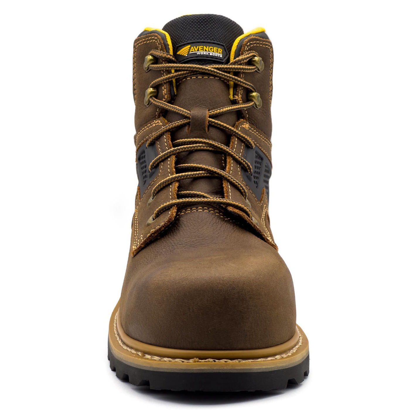 Avenger A-Max Dozer Men's 6-inch Composite Toe Electrical Hazard Waterproof Work Boot - front