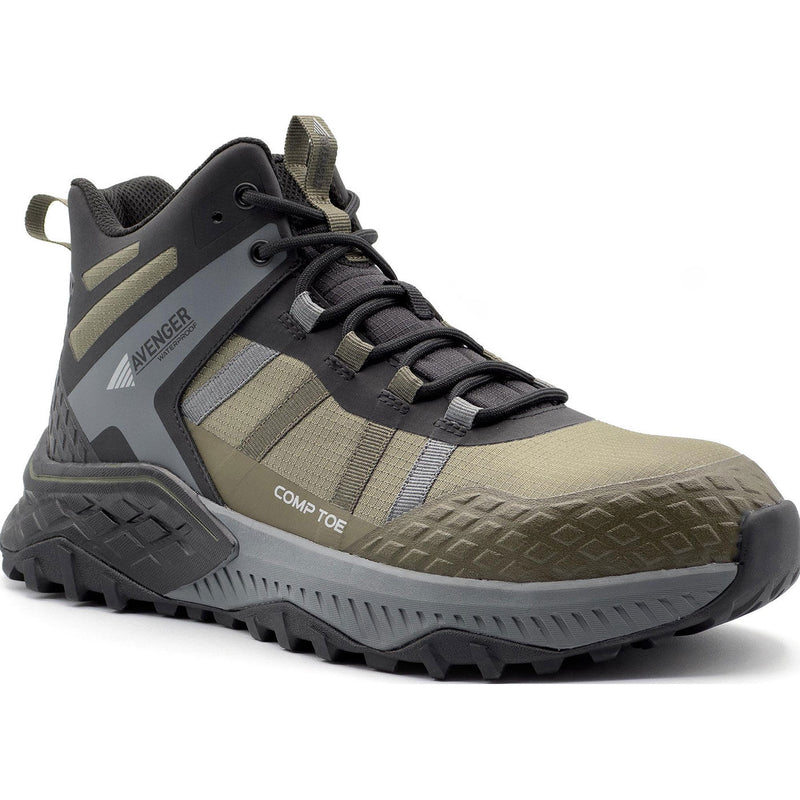 Avenger Aero Trail Mid Men's 5-inch Composite Toe Electrical Hazard Work Shoe - main