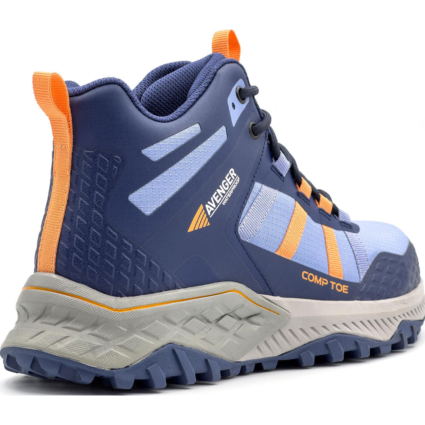 Avenger Aero Trail Mid Women's 5-inch Composite Toe Electrical Hazard Work Shoe - back