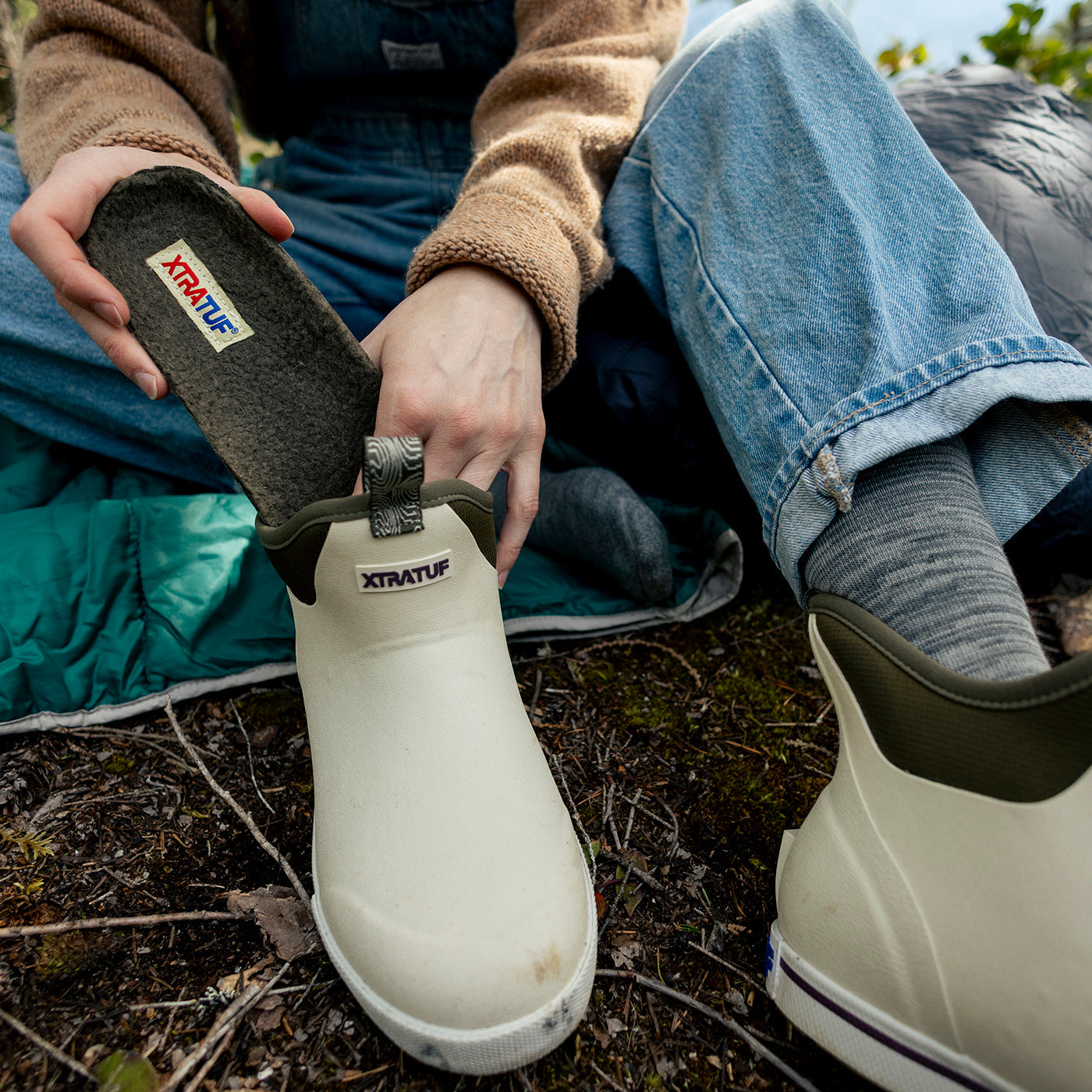 Women's Camp Fleece Lined Ankle Deck Boot