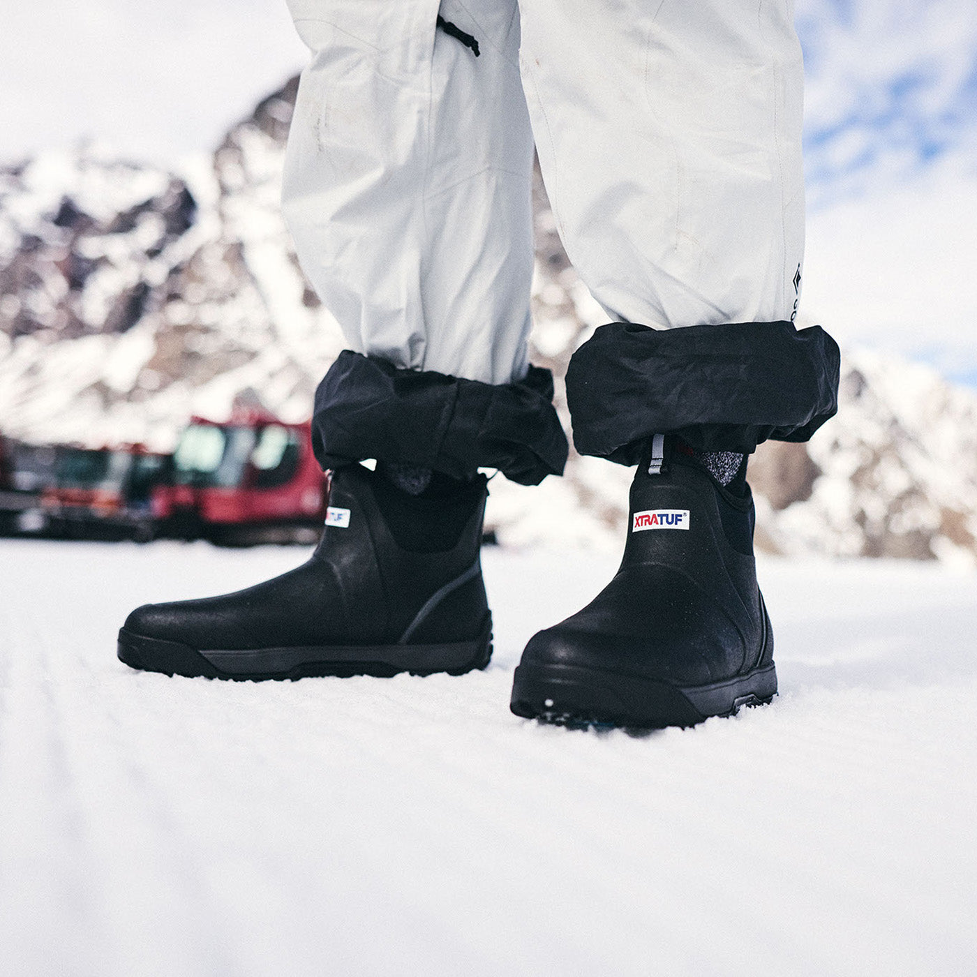 Men's Ice Fleece Lined Ankle Deck Boot