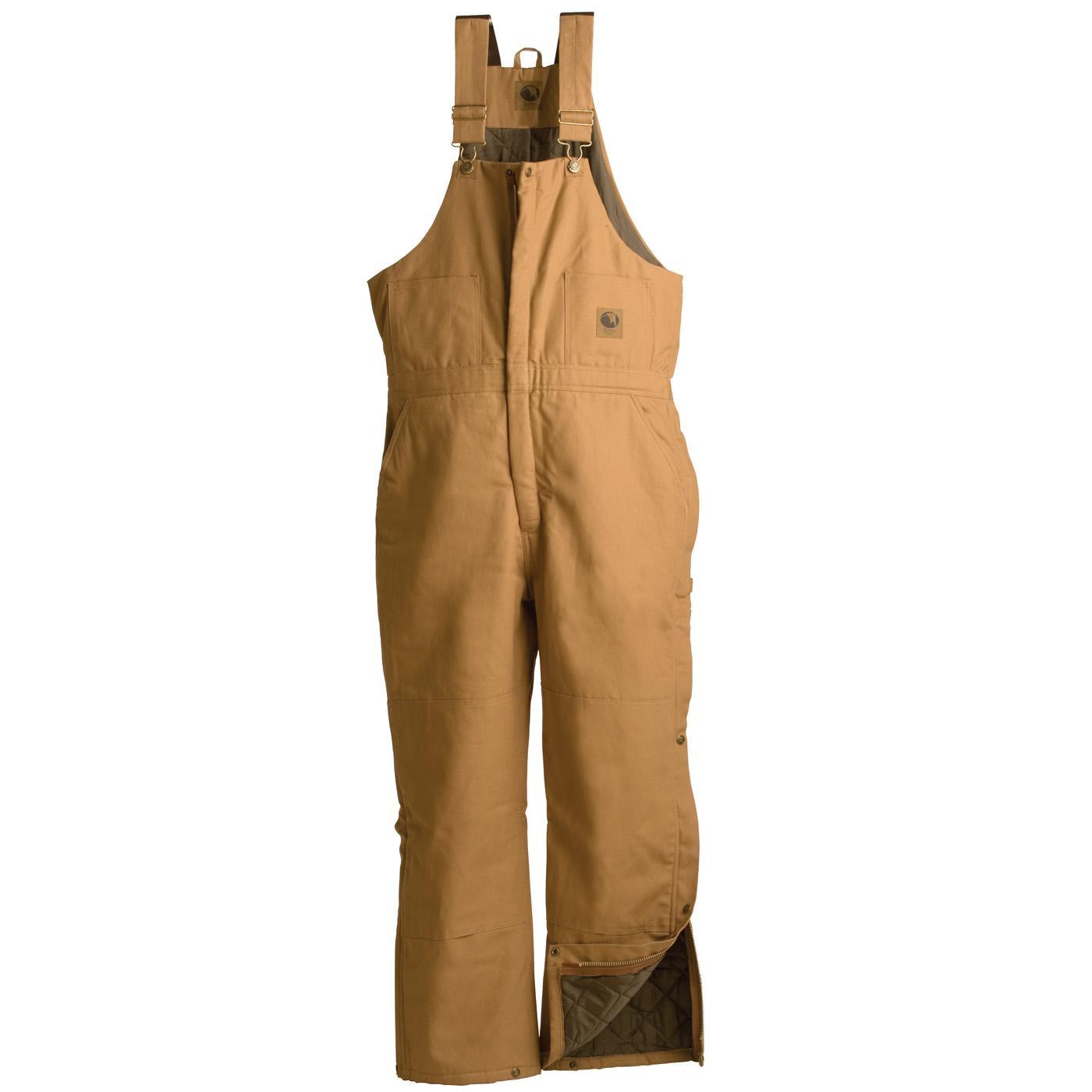 Berne Brown Deluxe Insulated Bib Overall - main