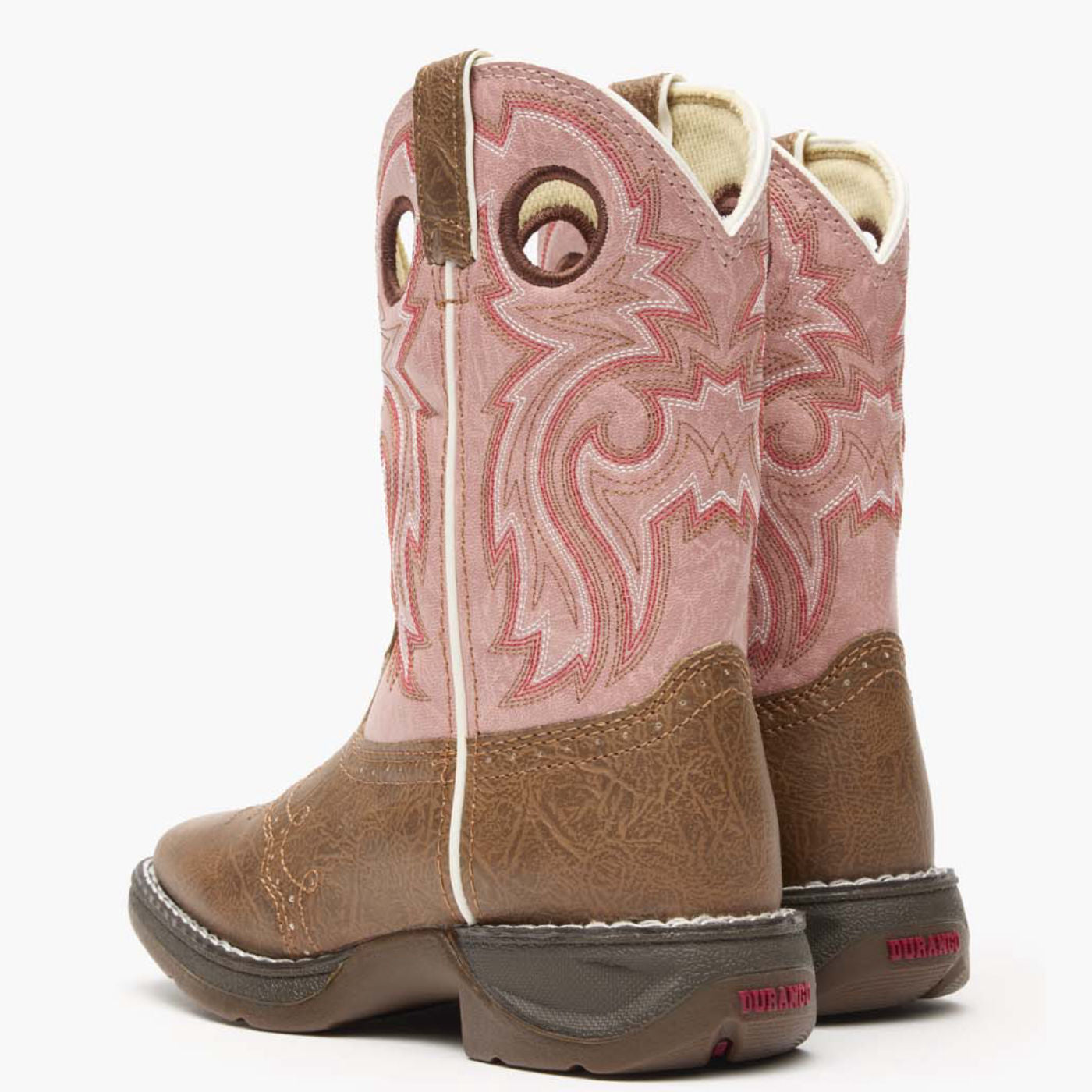 LIL' DURANGO® Little Kid Tan Lacey Western Boot - back