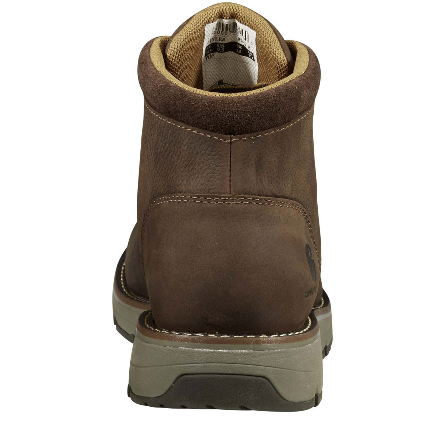 Carhartt Millbrook Men's 5-inch Steel Moc Toe Electrical Hazard Work Boot - back