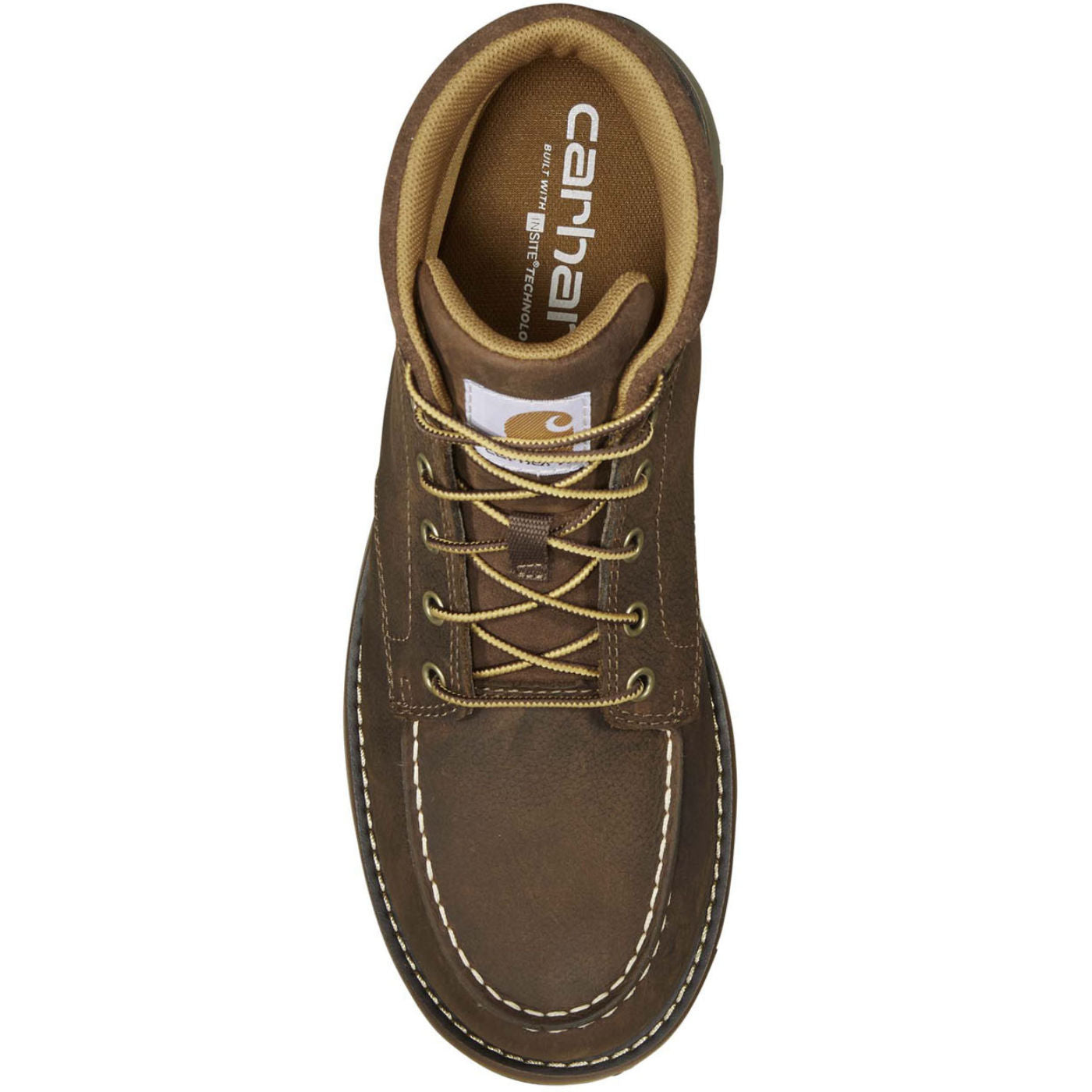 Carhartt Millbrook Men's 5-inch Steel Moc Toe Electrical Hazard Work Boot - birdseye