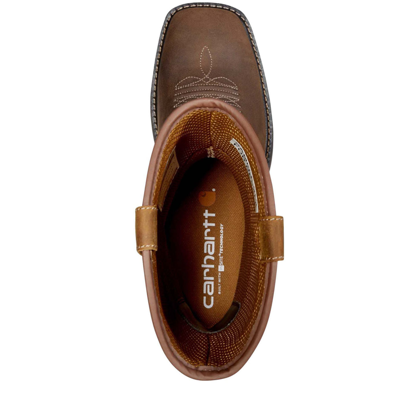 Carhartt Montana Men's 11-inch Steel Toe Electrical Hazard Pull-On Work Boot - birdseye