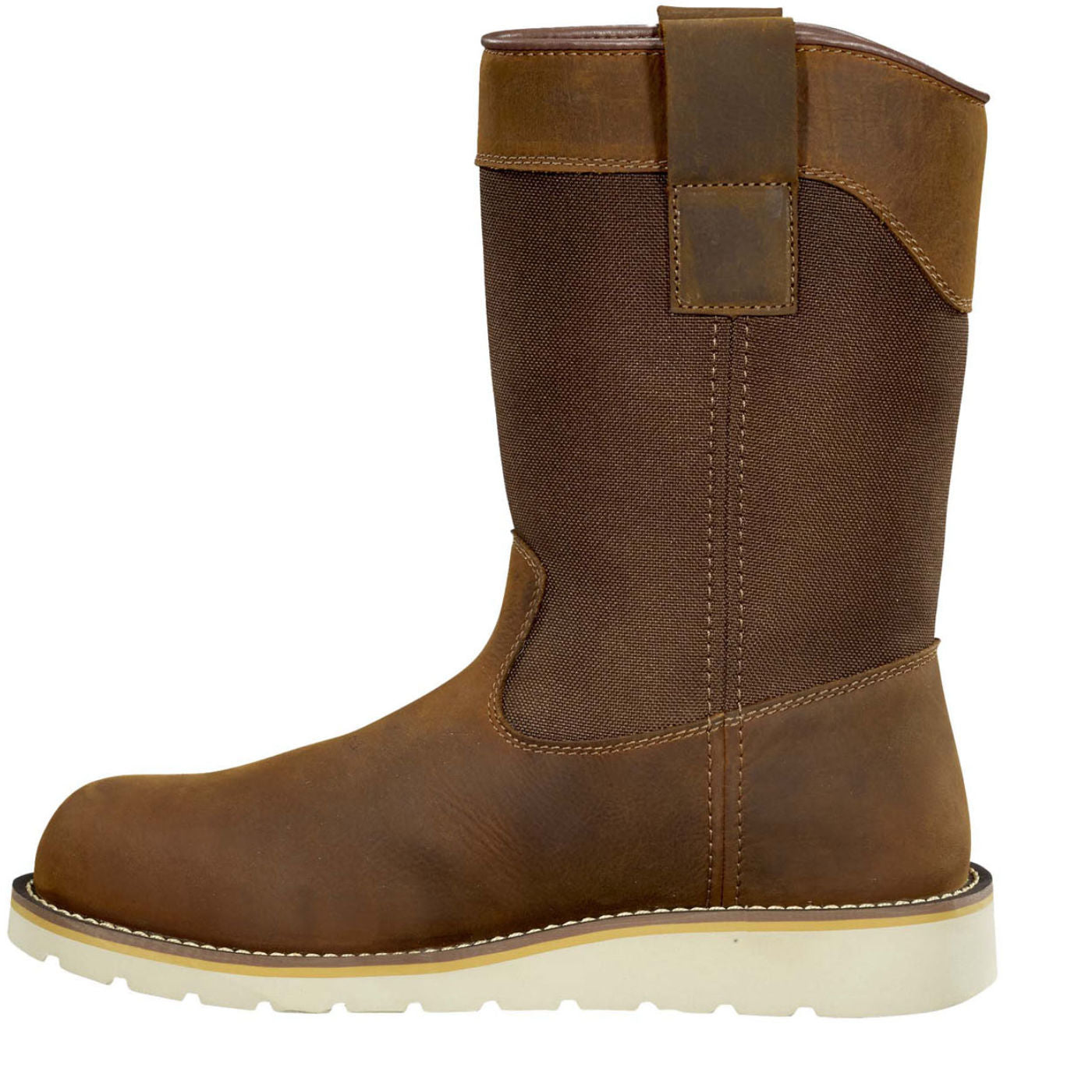 Carhartt Men's Wedge Men's 10-inch Steel Toe Electrical Hazard Waterproof Pull-On Work Boot - profile