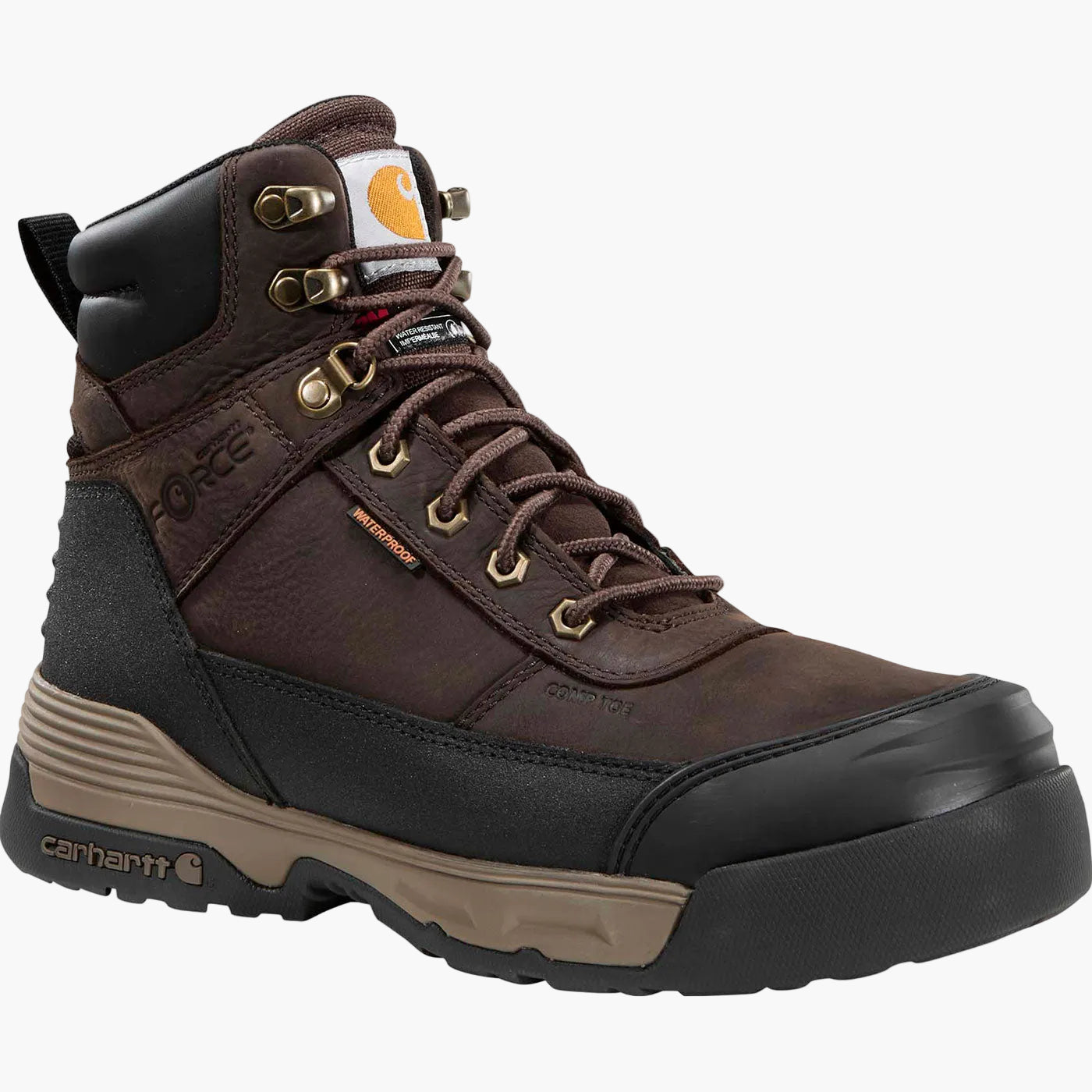 Carhartt Force HD Men's 6-inch Composite Toe 400G Insulated Waterproof Work Hiker