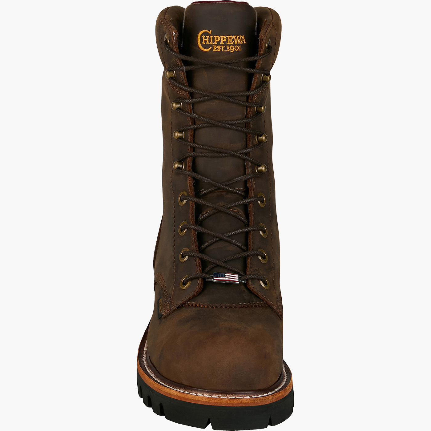 Chippewa Super Logger Men's 9-inch Steel Toe Electrical Hazard Waterproof Work Boot