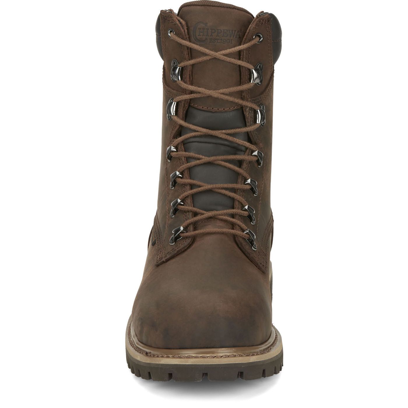 Chippewa Birkhead Men's 8-inch Steel Toe Electrical Hazard Waterproof Work Boot - front