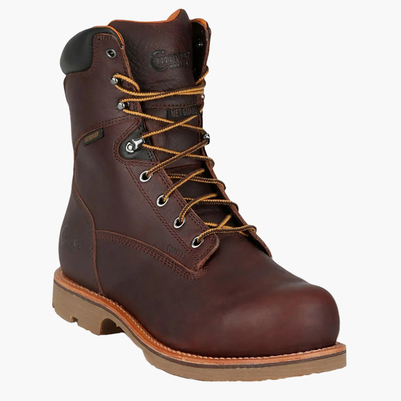 Chippewa Serious+ Men's 8-inch Internal Met Carbon Nano Toe Puncture-Resisting Waterproof Work Boot
