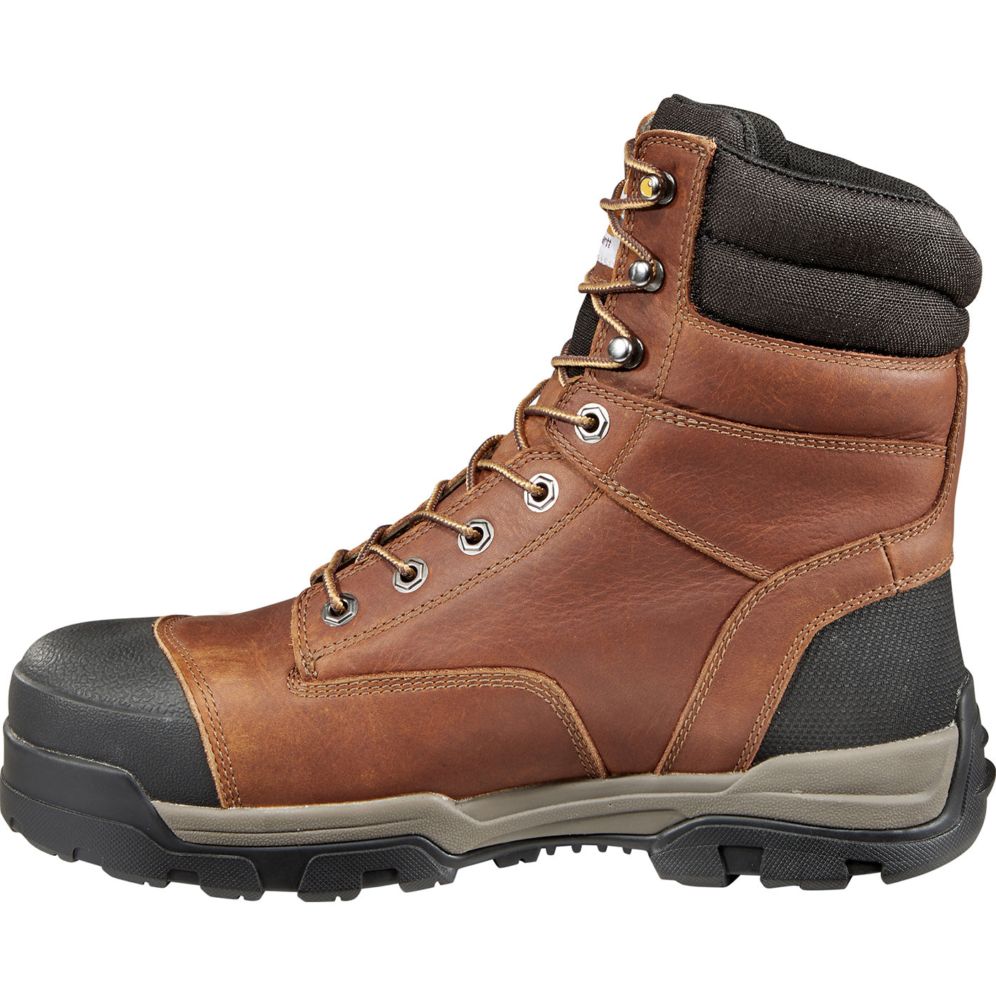 Carhartt Ground Force Men's 8 Inch Composite Toe Waterproof Work Boot - profile
