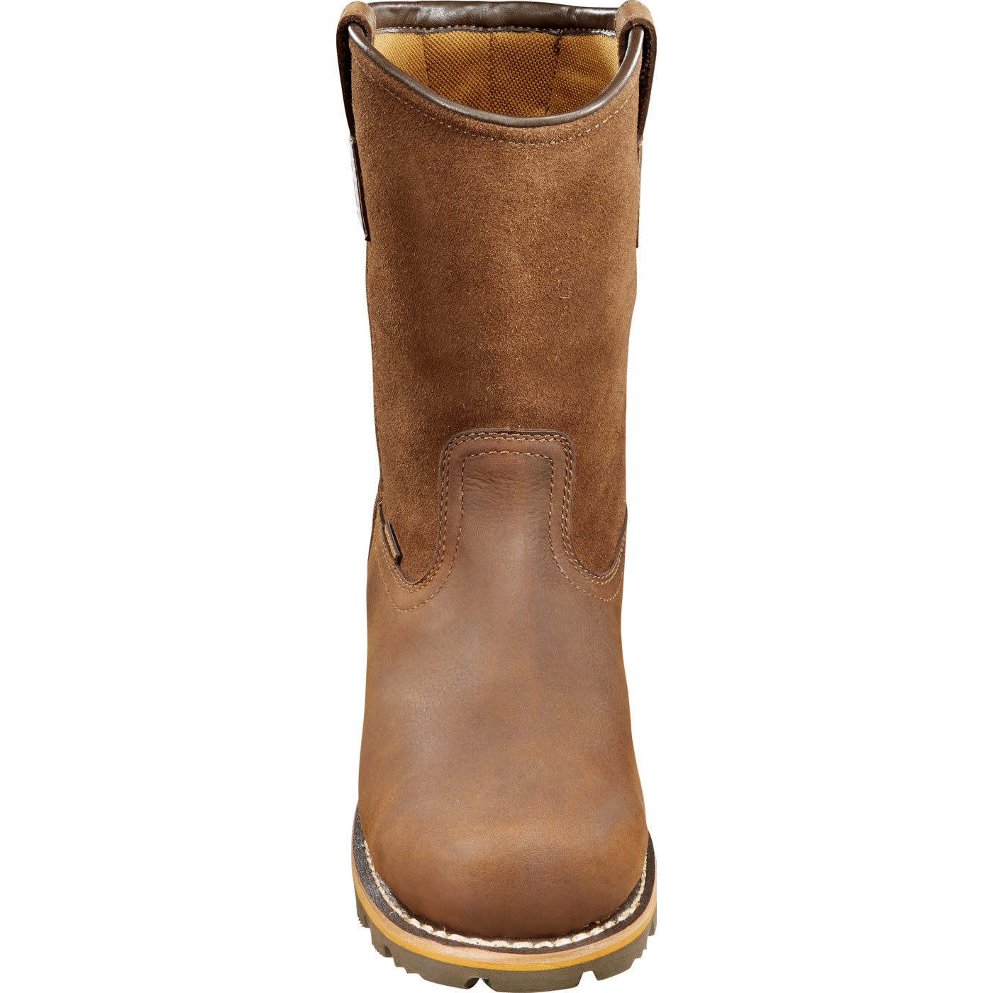 Carhartt Traditional Welt Men's Electrical Hazard Waterproof Leather Pull-on Work Boot - front