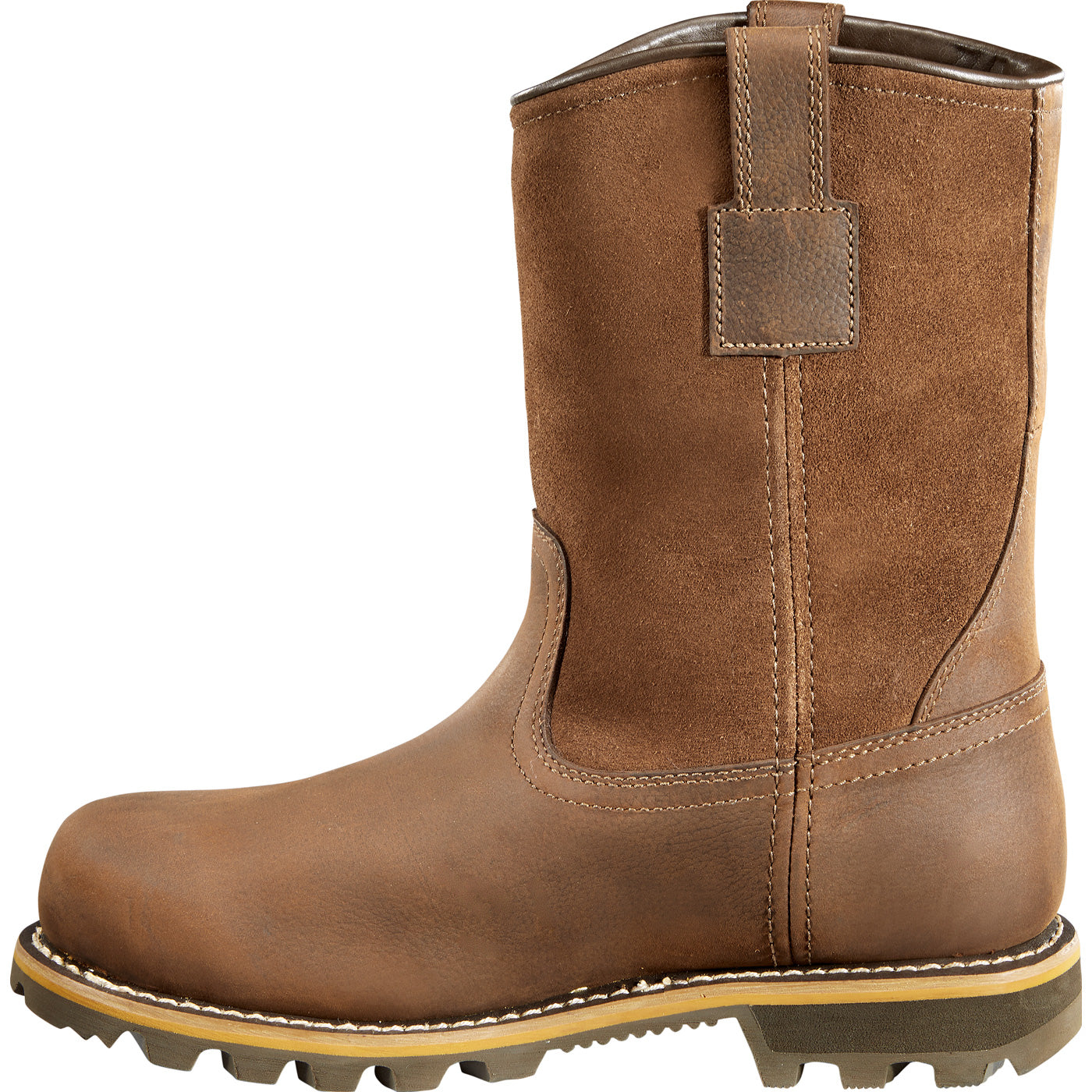 Carhartt Traditional Welt Men's Electrical Hazard Waterproof Leather Pull-on Work Boot - profile