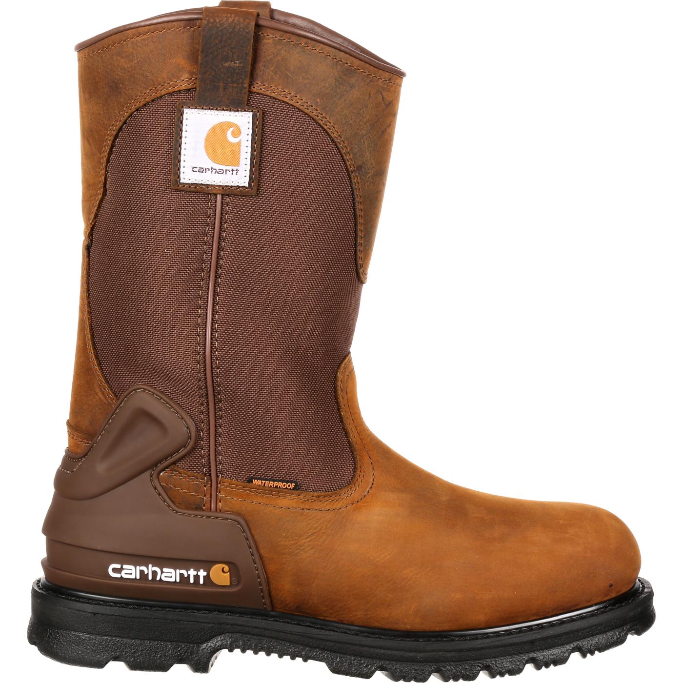 Carhartt Steel Toe Waterproof Wellington Work Boot - profile