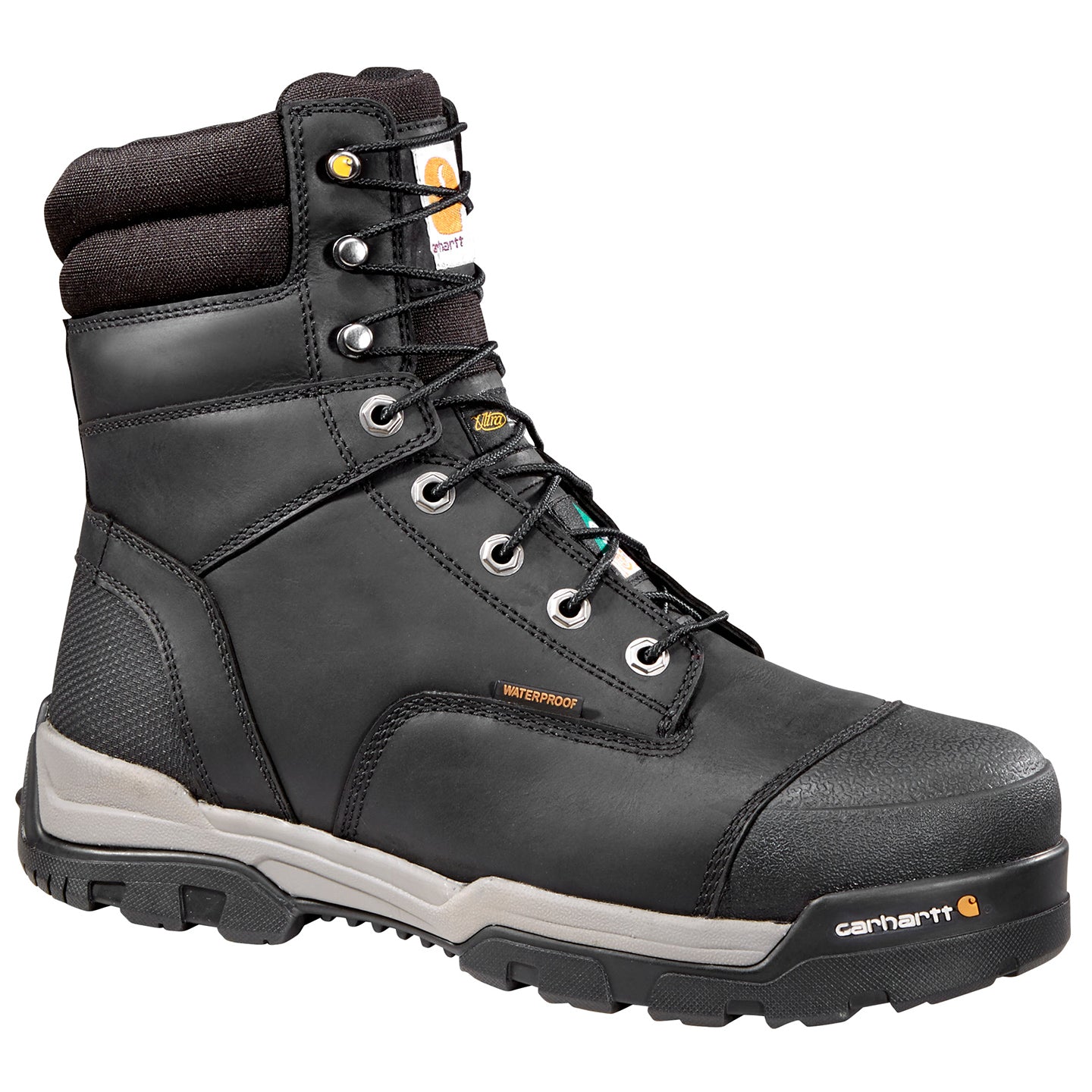 Carhartt Ground Force 8 inch CSA Composite Toe Puncture Resistant Insulated Waterproof Men's Work Boots - main